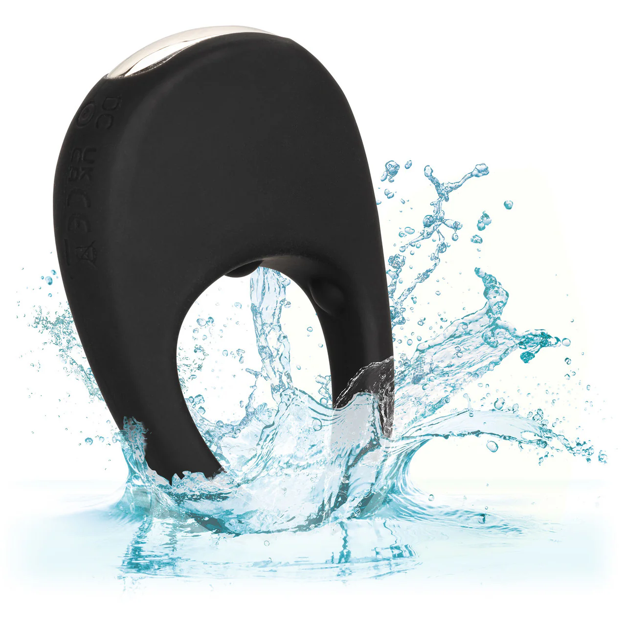 Silicone Rechargeable Pleasure Ring Vibrating Cock Ring By CalExotics - Image 7