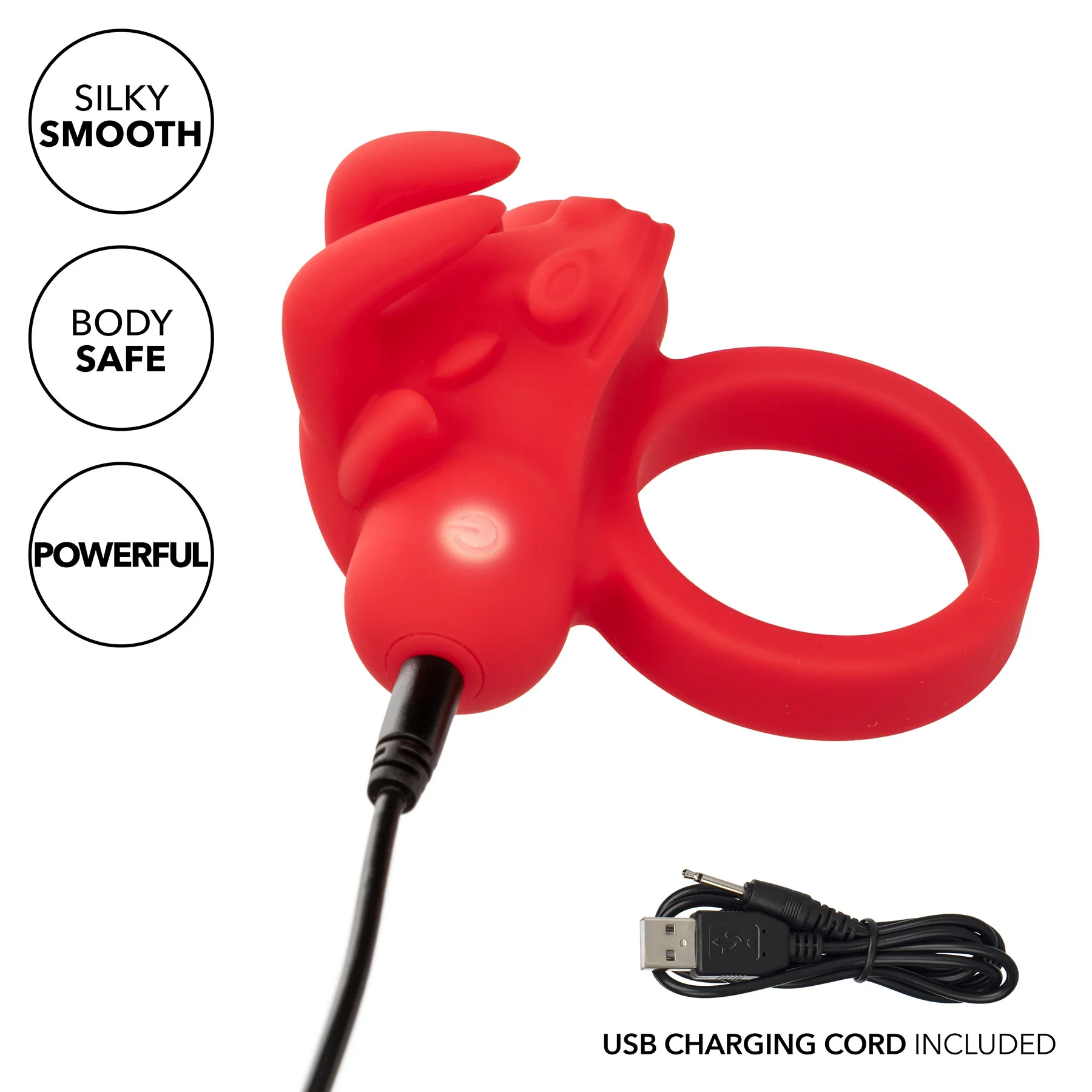 Silicone Rechargeable The Matador® Vibrating Cock Ring By CalExotics - Image 4