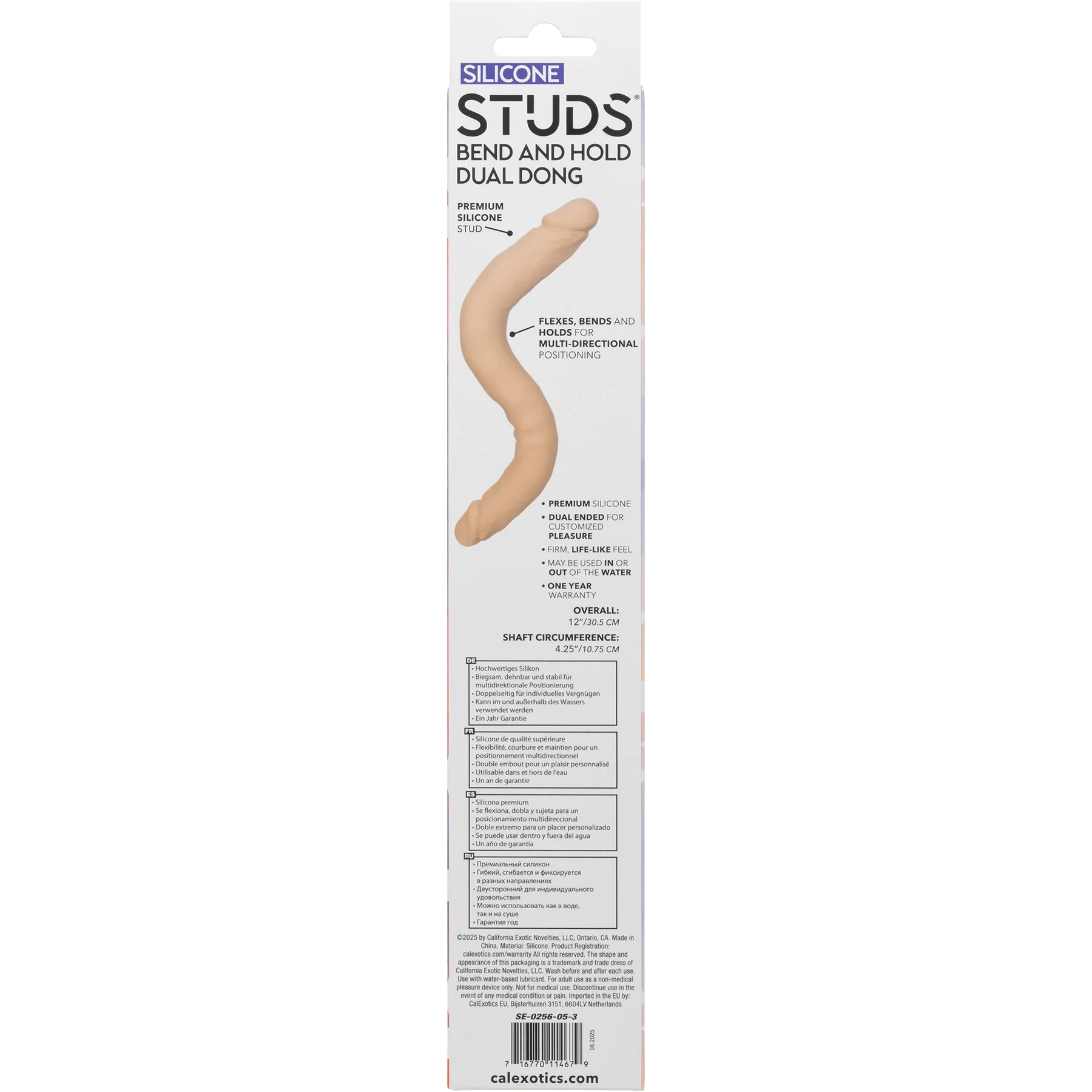 Silicone Studs® Bend And Hold 12" Silicone Dual Dong - Image 8