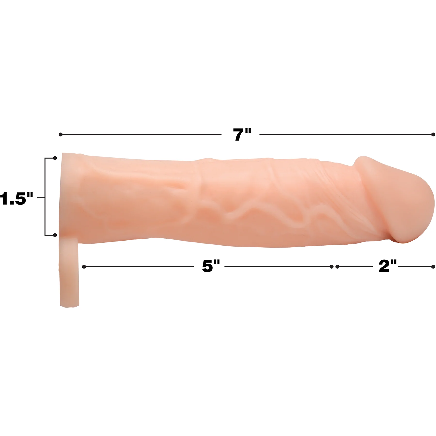 Size Matters Silicone 2" Penis Extender - Image 8