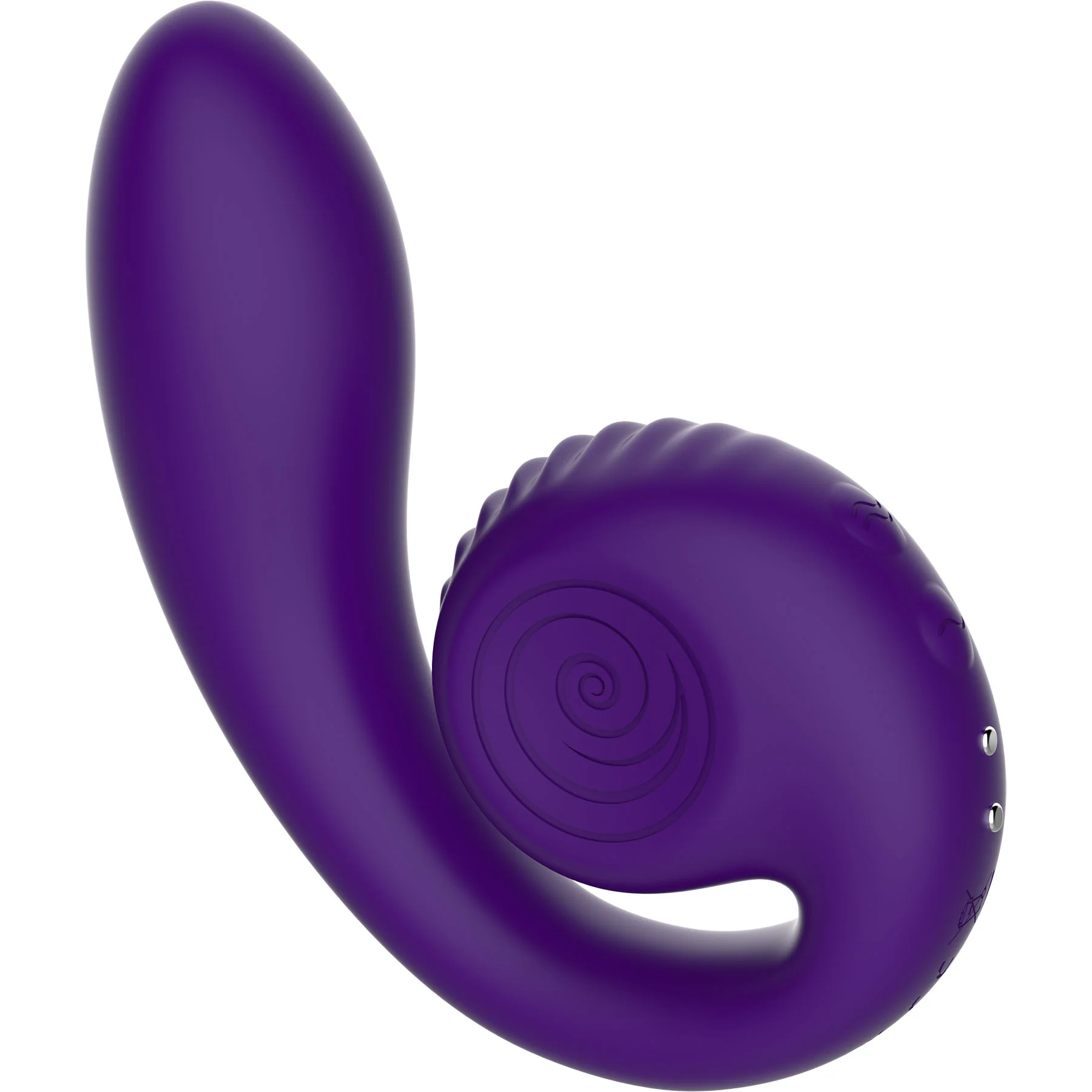 SVibe Snail Gizi Silicone Rechargeable Waterproof Dual Stimulation Vibrator - Image 11