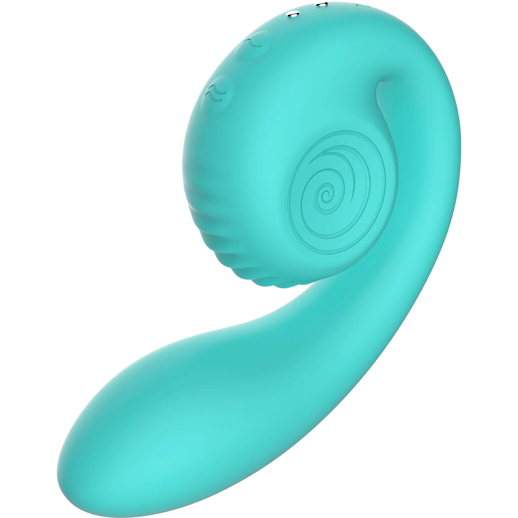SVibe Snail Gizi Silicone Rechargeable Waterproof Dual Stimulation Vibrator - Image 6