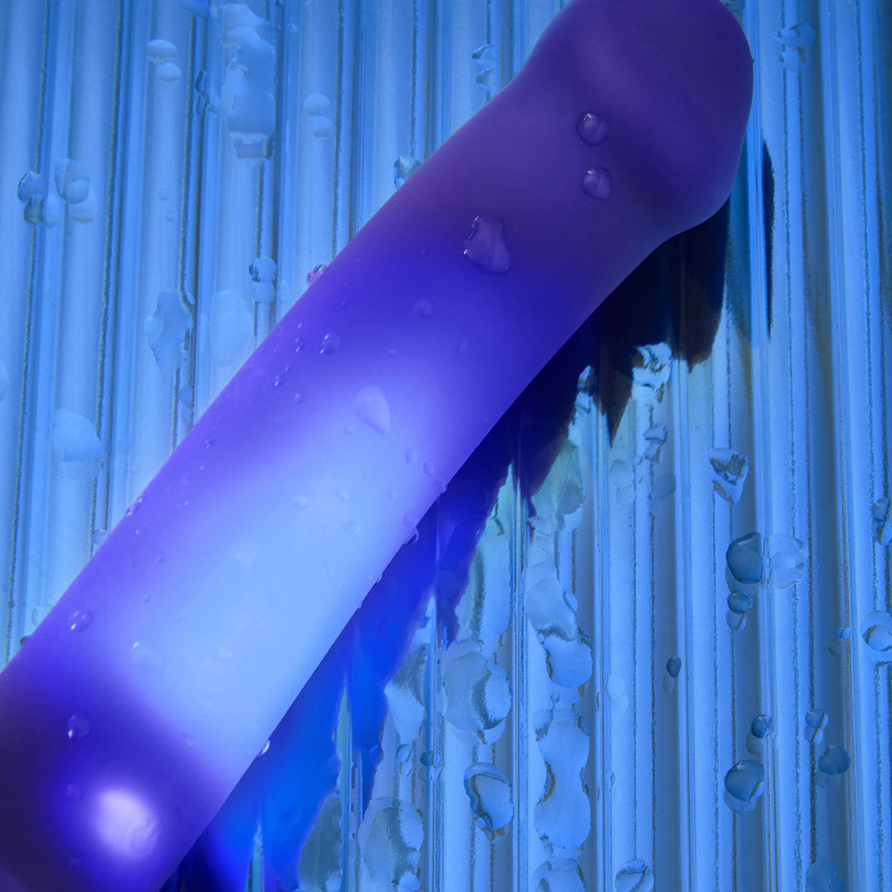 Strap-on-Me Glow-LED Silicone Waterproof Glow-in-the Dark Dildo - Image 7