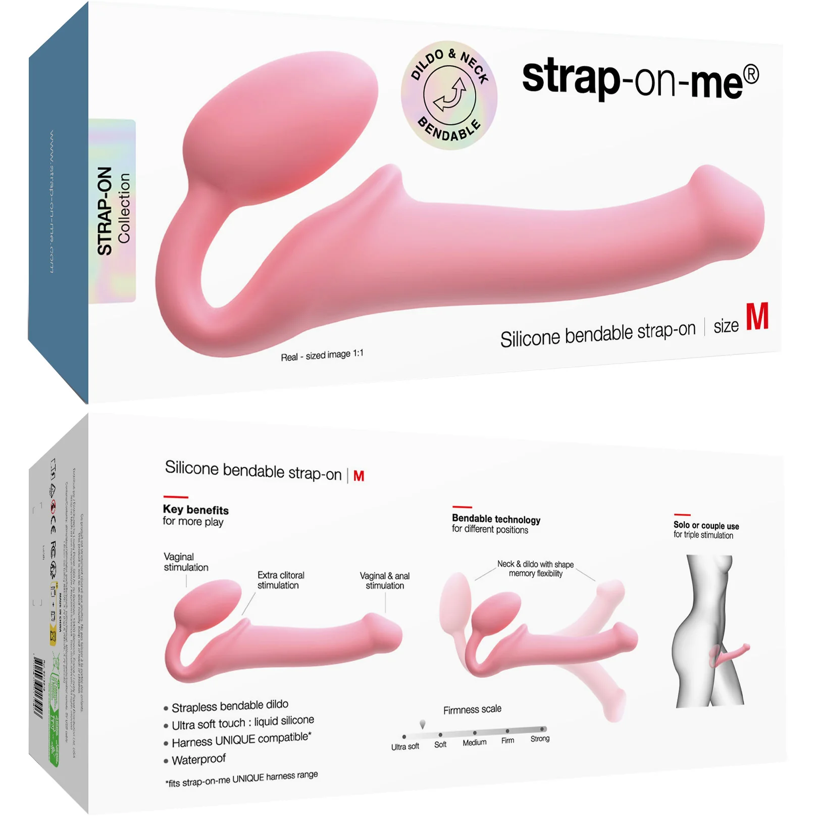 Strap-on-Me Silicone Strapless Strap-On - Medium - Image 10
