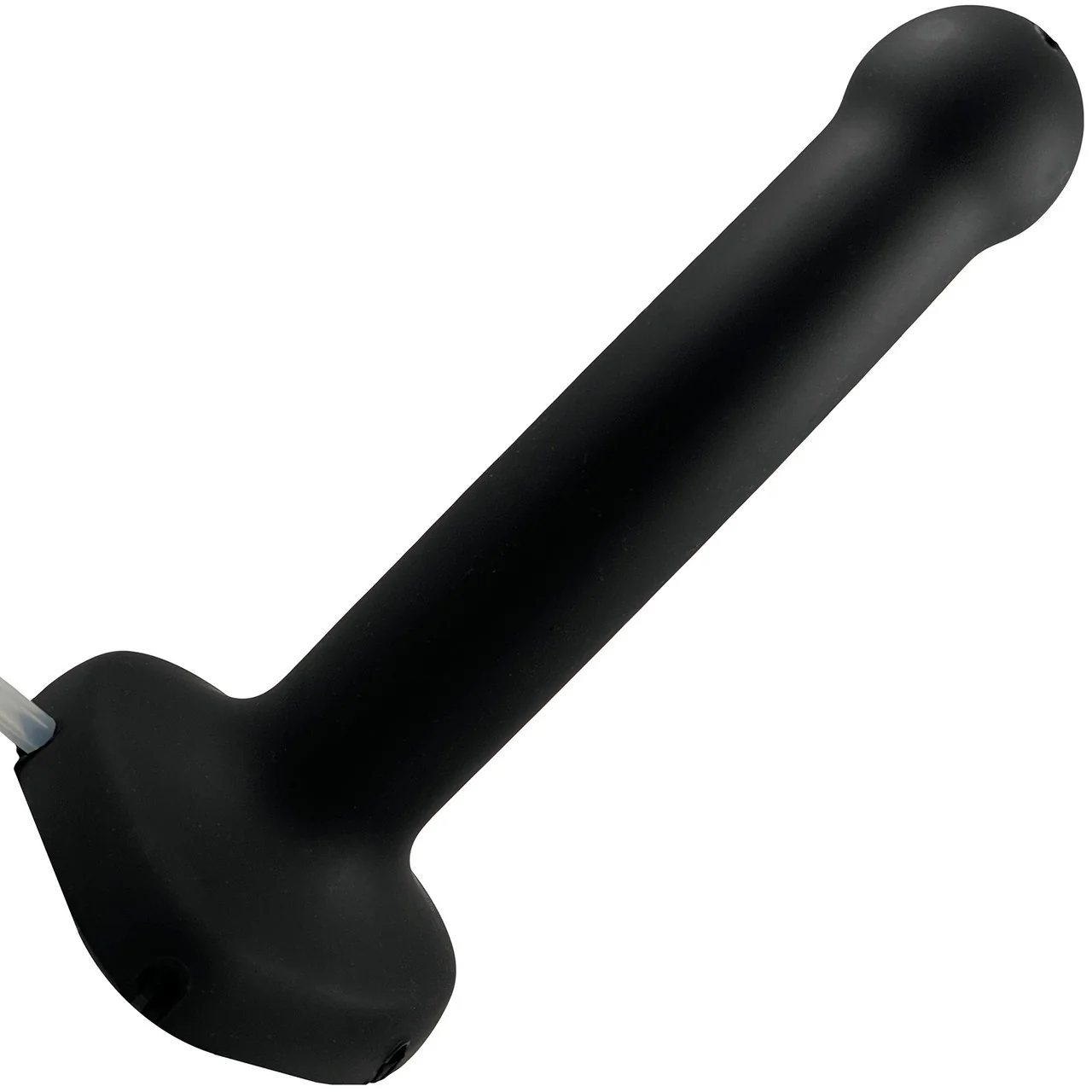 Strap-on-Me Squirting Harness Compatible Silicone Dildo - Small, Black - Image 9