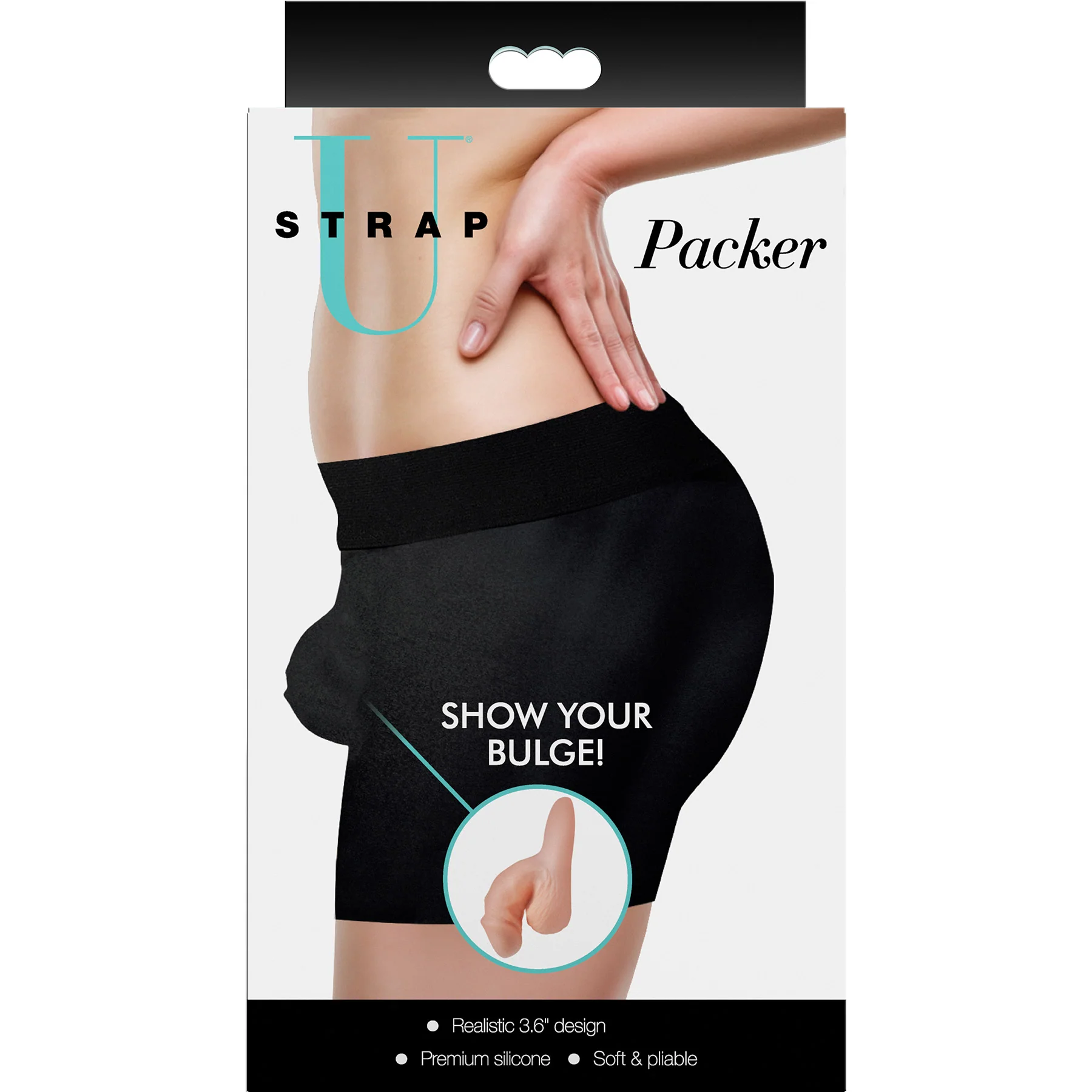 Strap U 3.6" Silicone Packer Dildo - Image 11