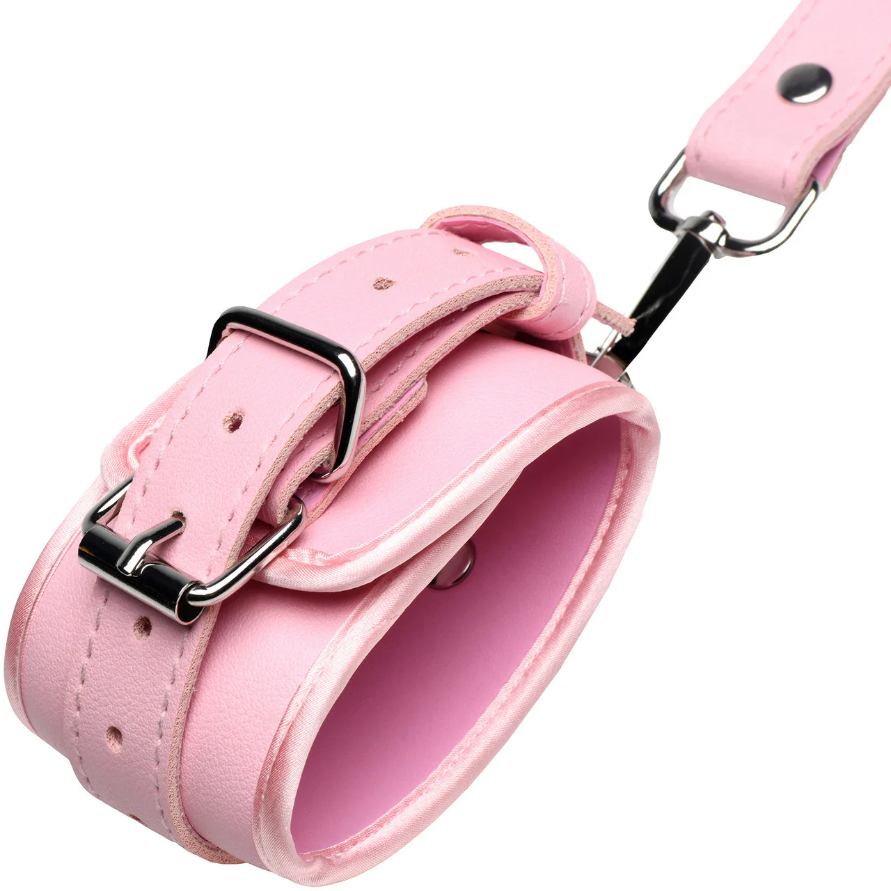 Strict Bondage Harness with Bows - X-Large / XX-Large, Pink - Image 9