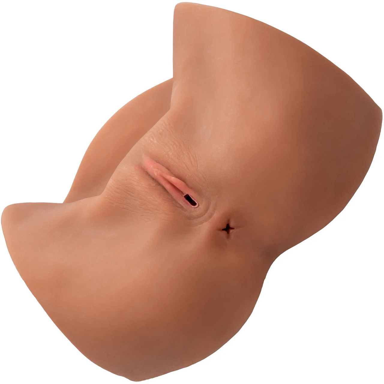 Stroke It Life-Size Pussy Masturbator By CalExotics - Caramel - Image 4