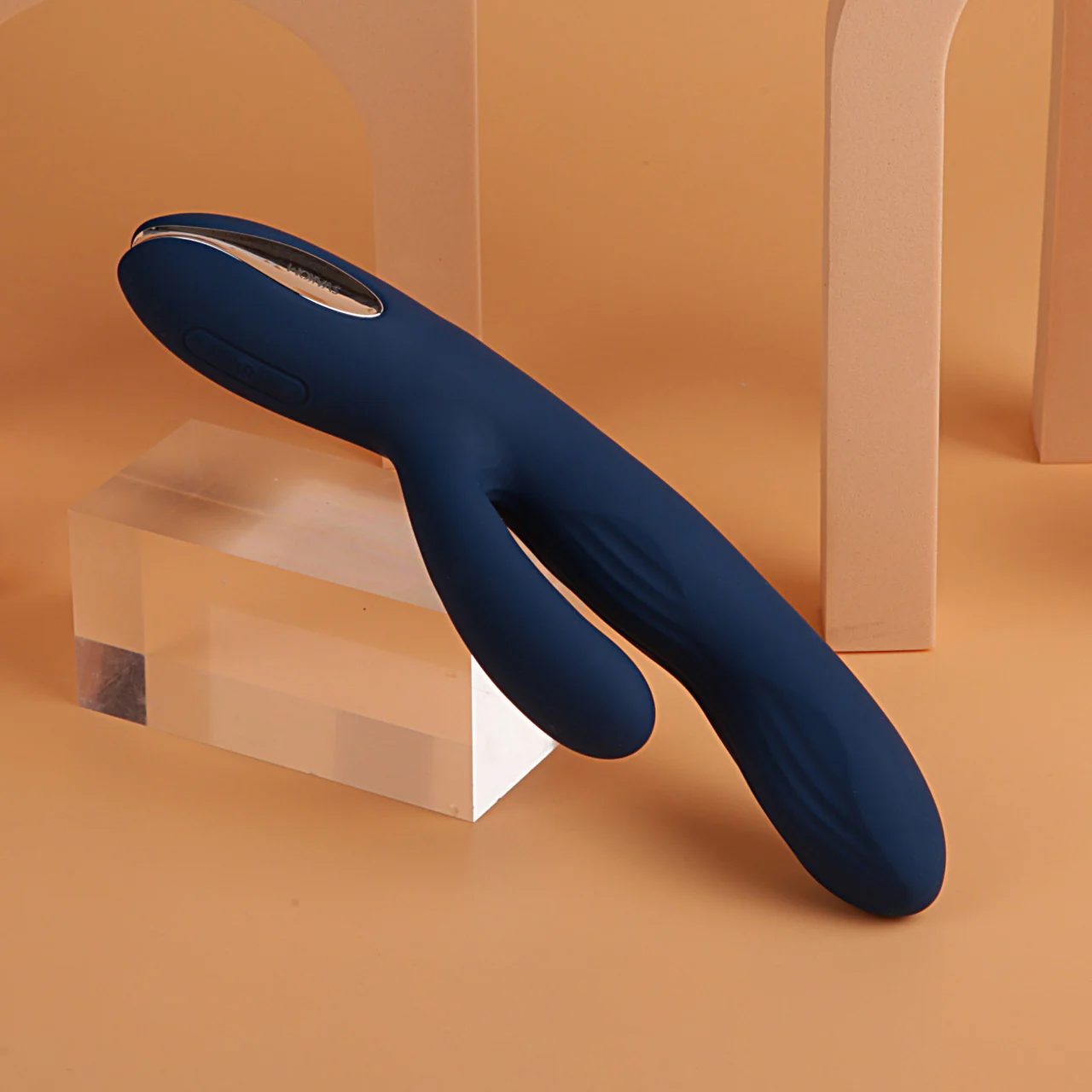 SVAKOM Aylin Rechargeable Waterproof Silicone Dual Stimulation Vibrator - Blue - Image 5