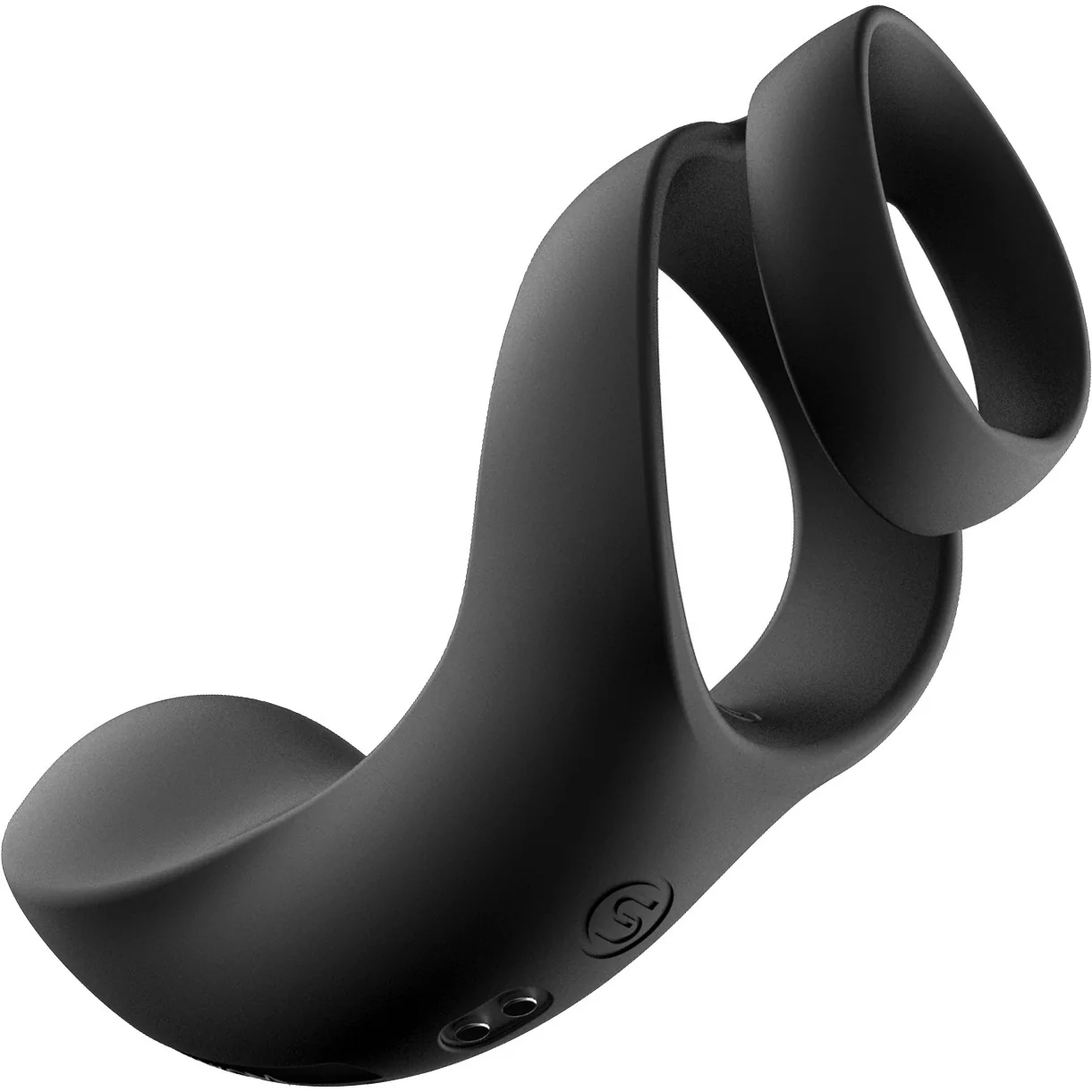 SVAKOM Benedict Silicone Waterproof Rechargeable Vibrating Cock Ring - Black - Image 2
