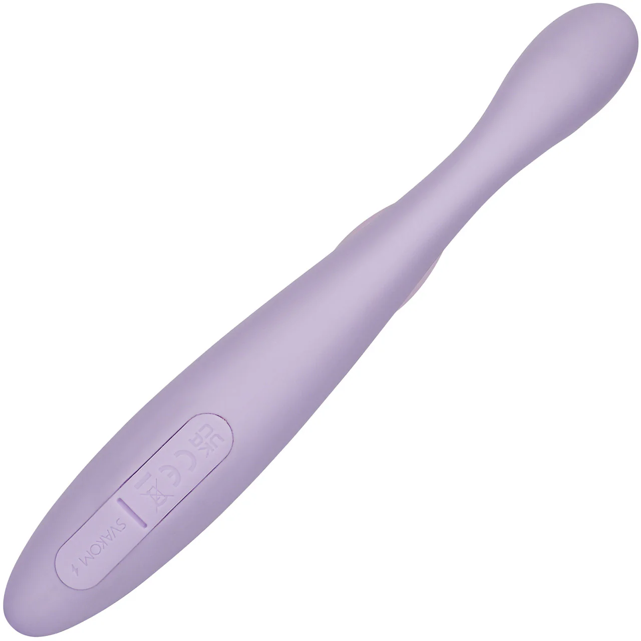 SVAKOM CICI+ 2 Rechargeable Warming App Controlled Silicone Dual Stimulation Vibrator - Pastel Lilac - Image 7