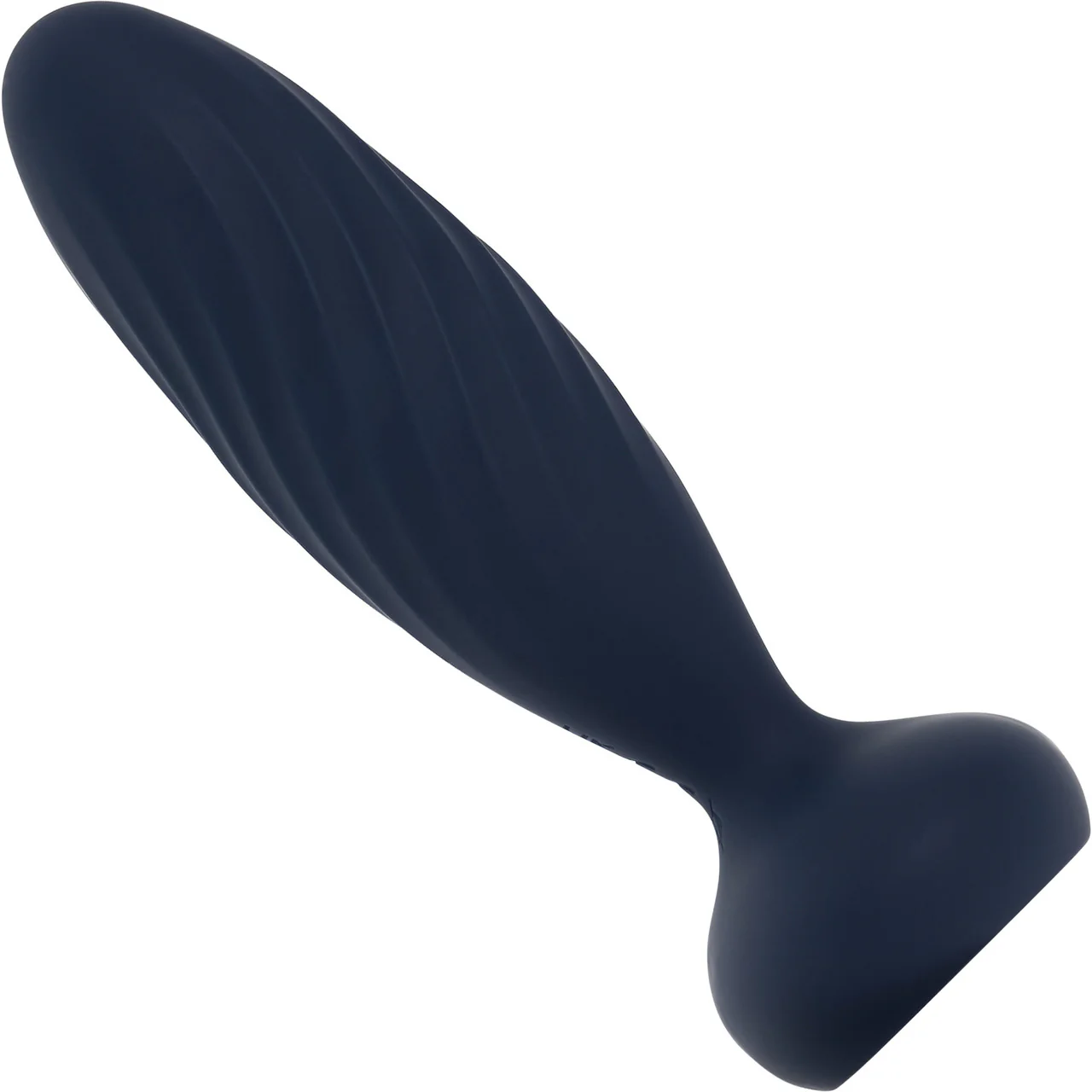 SVAKOM Jordan App Enabled Silicone Thrusting & Vibrating Anal Plug With Remote - Navy Blue - Image 6