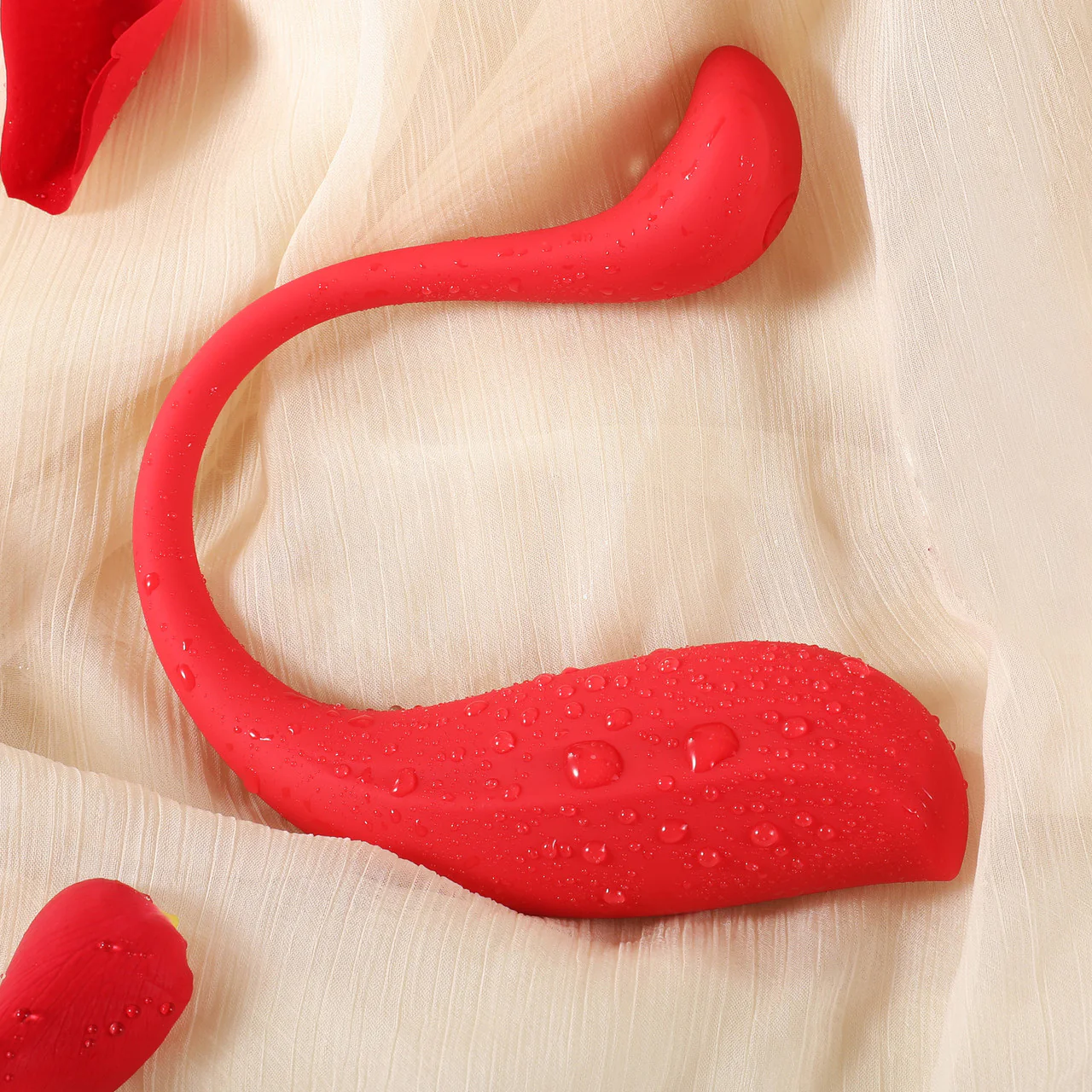 SVAKOM PHOENIX NEO 2 Interactive App Controlled Silicone Waterproof Rechargeable Bullet Vibrator - Red - Image 8