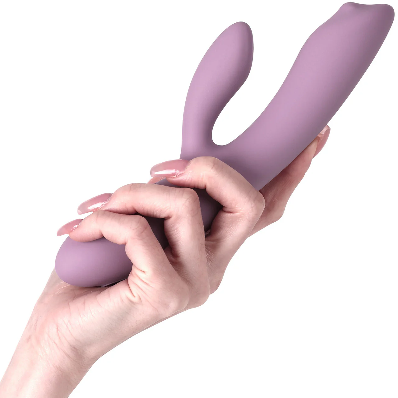SVAKOM TRYSTA NEO Rechargeable Interactive Silicone Rabbit Vibrator With G-Spot Ball - Romantic Rose - Image 3