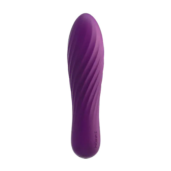 SVAKOM Tulip Rechargeable Waterproof Silicone Powerful Bullet Vibrator - Violet - Image 4