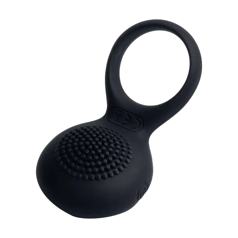 SVAKOM Tyler Vibrating Ring Rechargeable Silicone Cock Ring - Black - Image 5