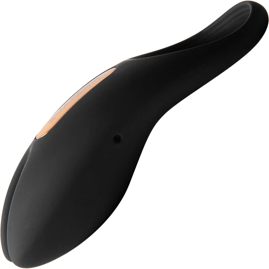 SVAKOM Winni 2 App Enabled Silicone Rechargeable Vibrating Cock Ring With Remote - Black - Image 3