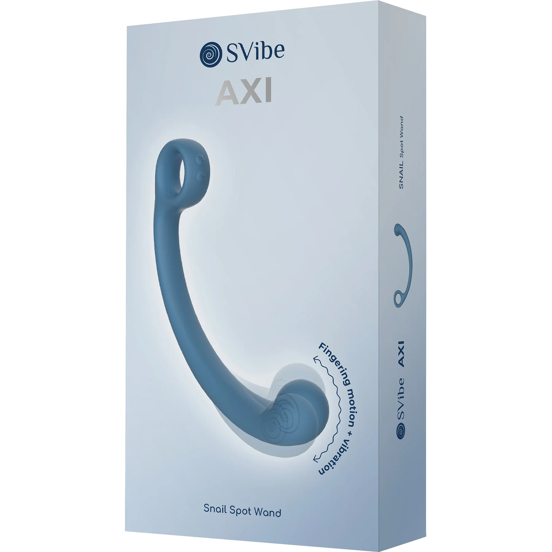 SVibe Snail AXI Spot Wand Silicone Rechargeable Waterproof G-Spot Vibrator - Image 11