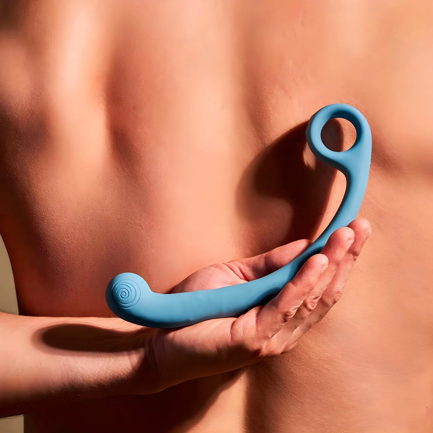 SVibe Snail AXI Spot Wand Silicone Rechargeable Waterproof G-Spot Vibrator - Image 6