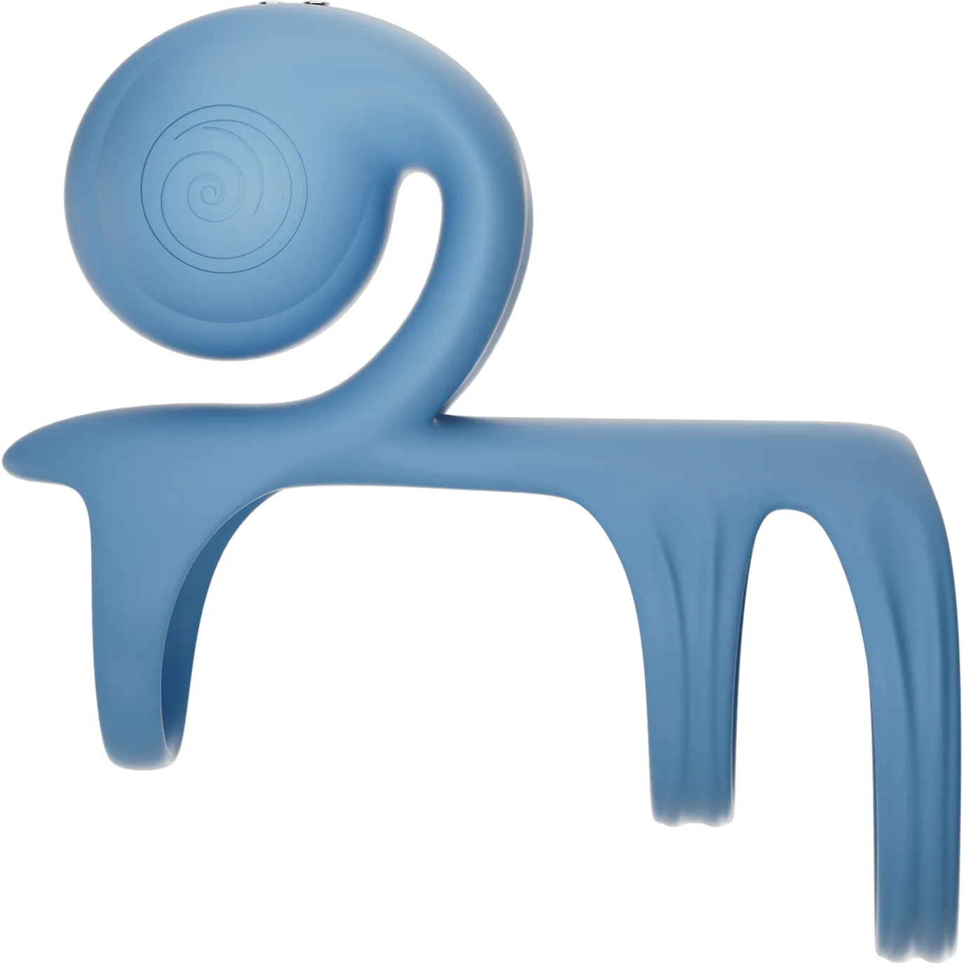 SVibe Snail Jovi Arc Couples Ring Silicone Vibrating Cock Ring With Remote - Image 4