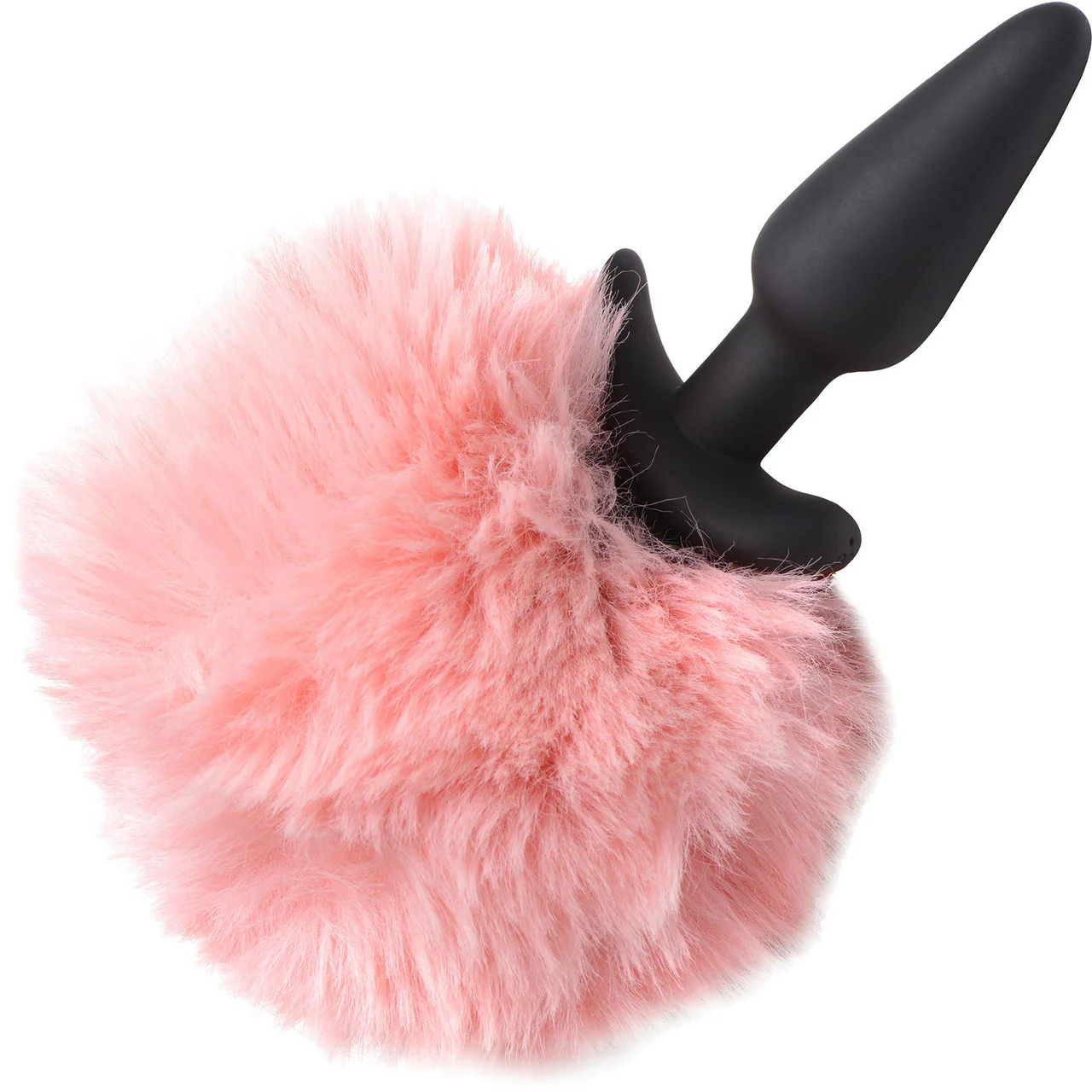 Tailz Black Vibrating Silicone Anal Plug With Remote & 3 Interchangeable Snap-On Tails - Image 5