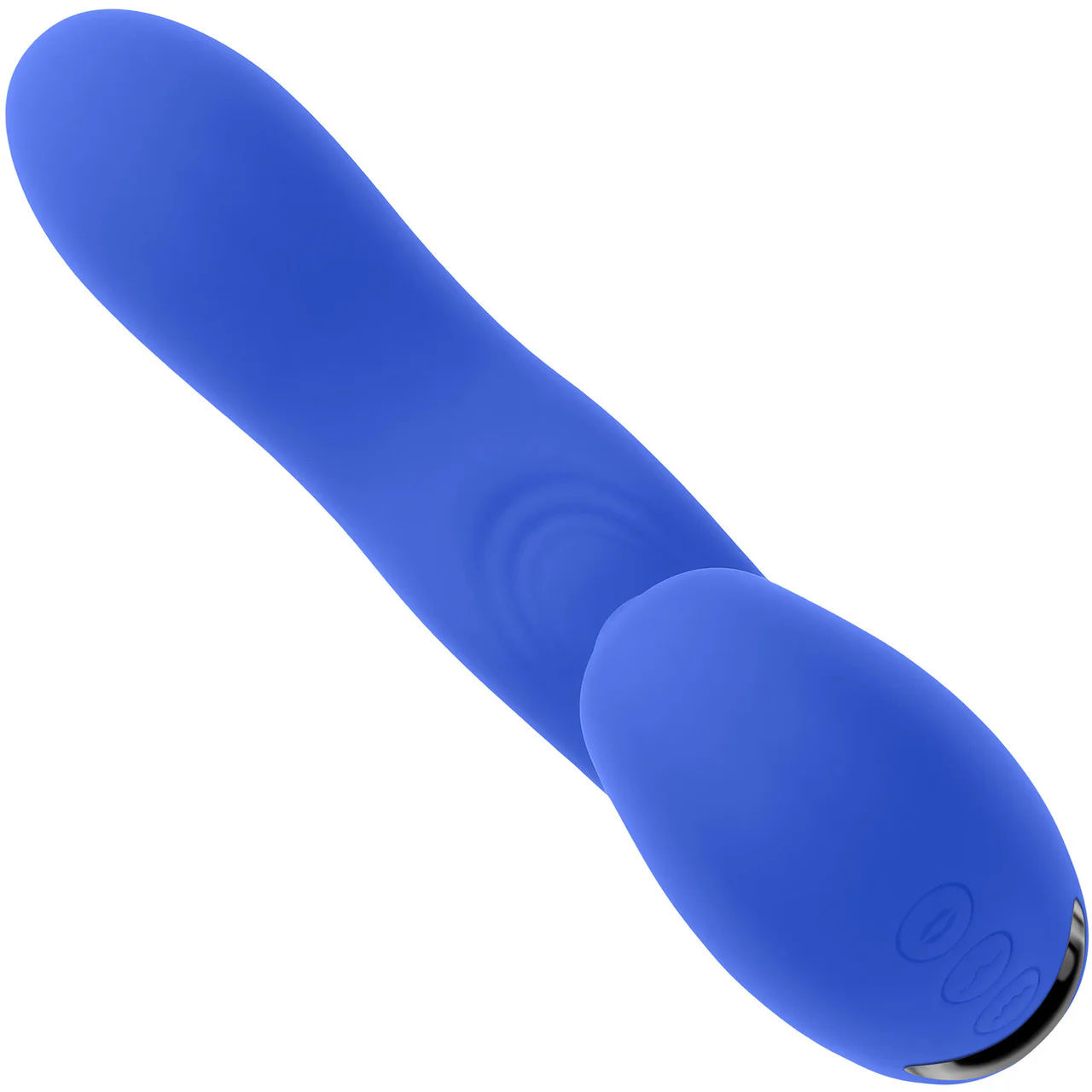 Tappity Tap Rechargeable Waterproof Silicone Dual Stimulation Vibrator By Evolved Novelties - Image 4