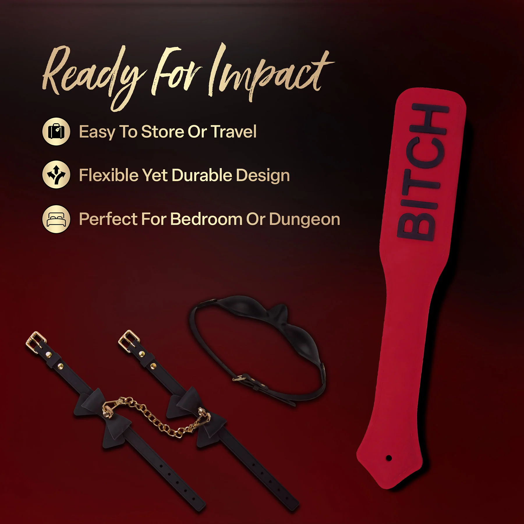 Temptasia® Ardor® Dual-Sided Silicone Paddle - Image 8