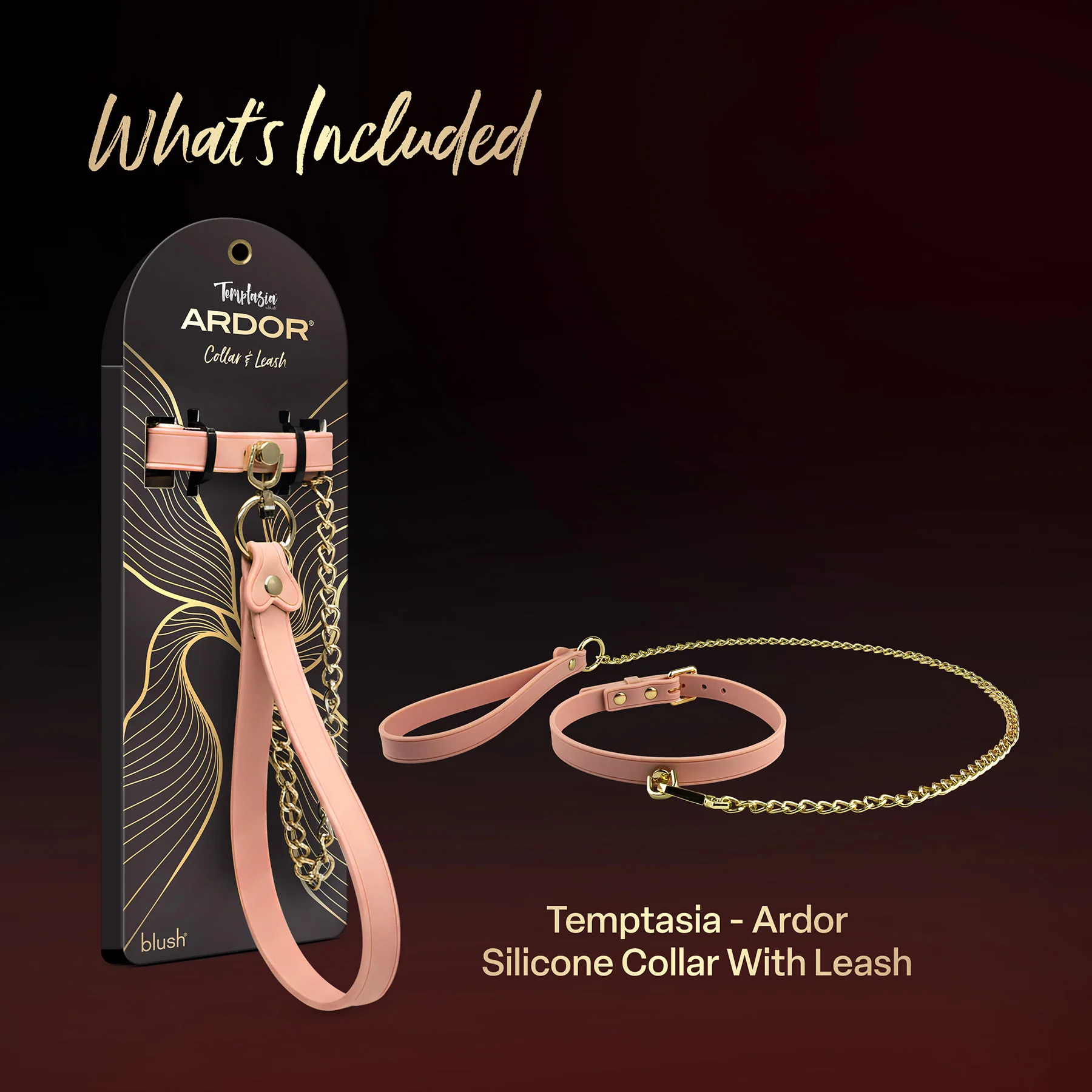 Temptasia® Ardor® Silicone Collar & Leash - Image 12