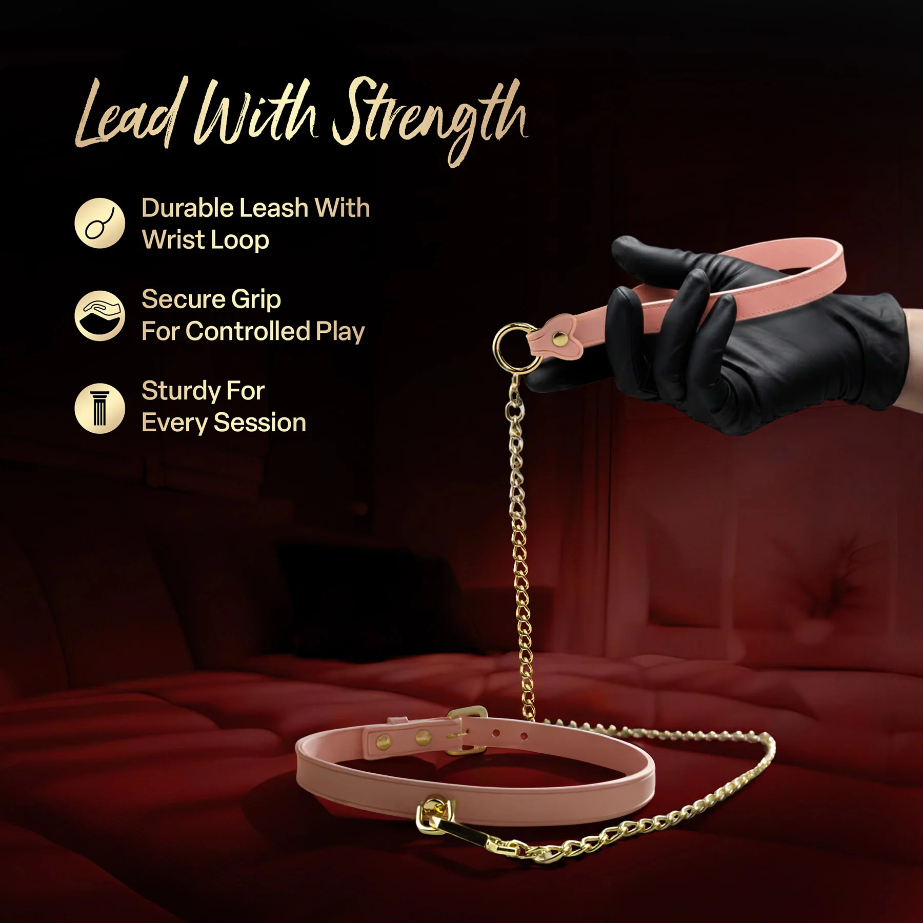Temptasia® Ardor® Silicone Collar & Leash - Image 2