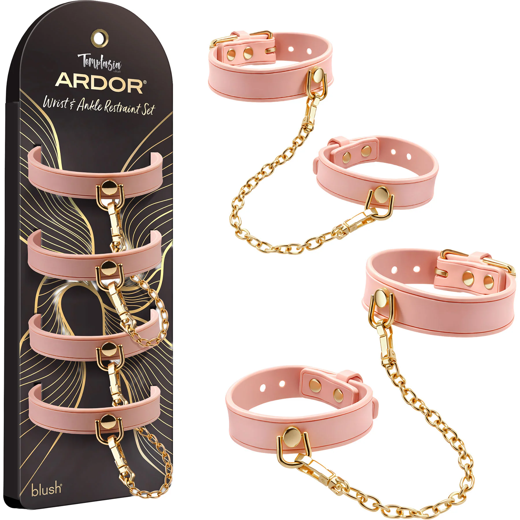 Temptasia® Ardor® Silicone Wrist & Ankle Restraints - Image 11