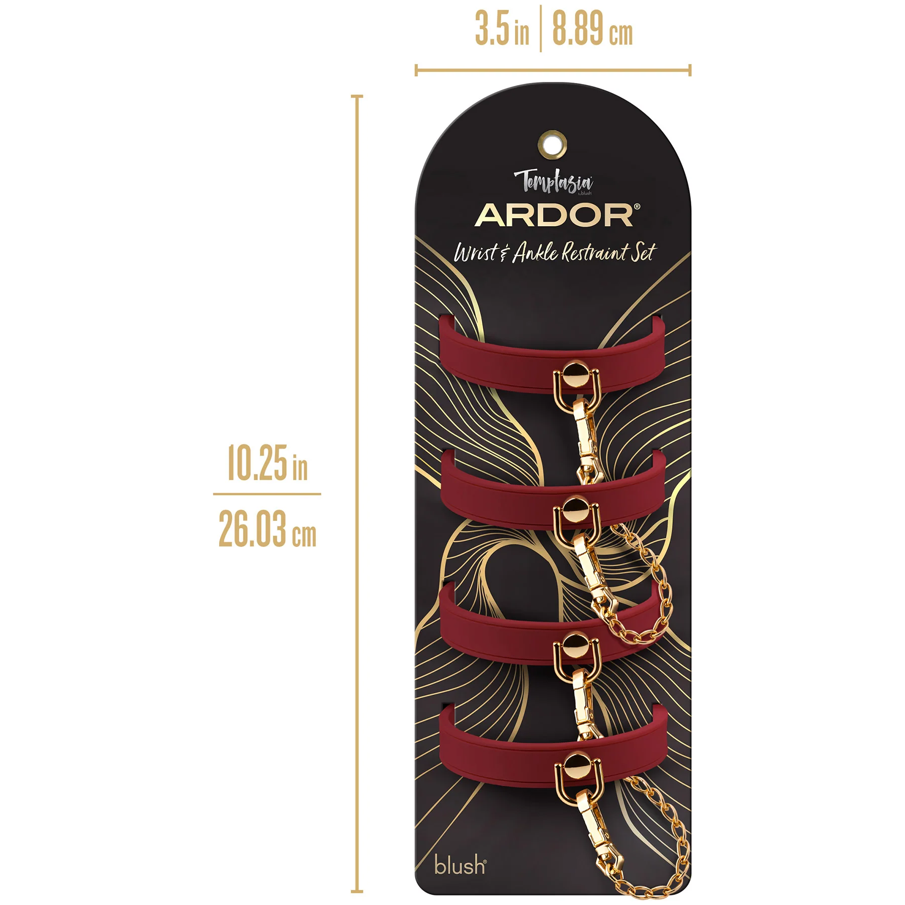 Temptasia® Ardor® Silicone Wrist & Ankle Restraints - Image 27