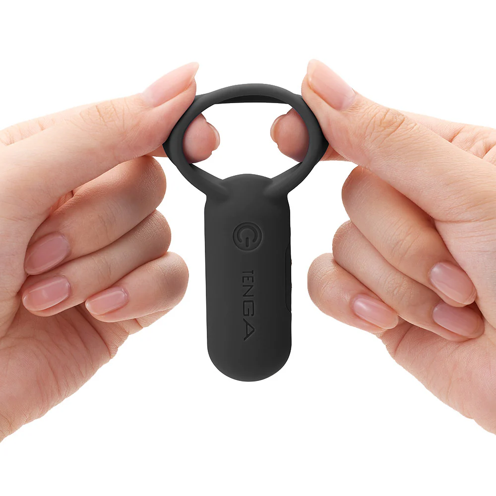 Tenga paiRING+ Warming Vibrating Rechargeable Cock Ring - Image 3