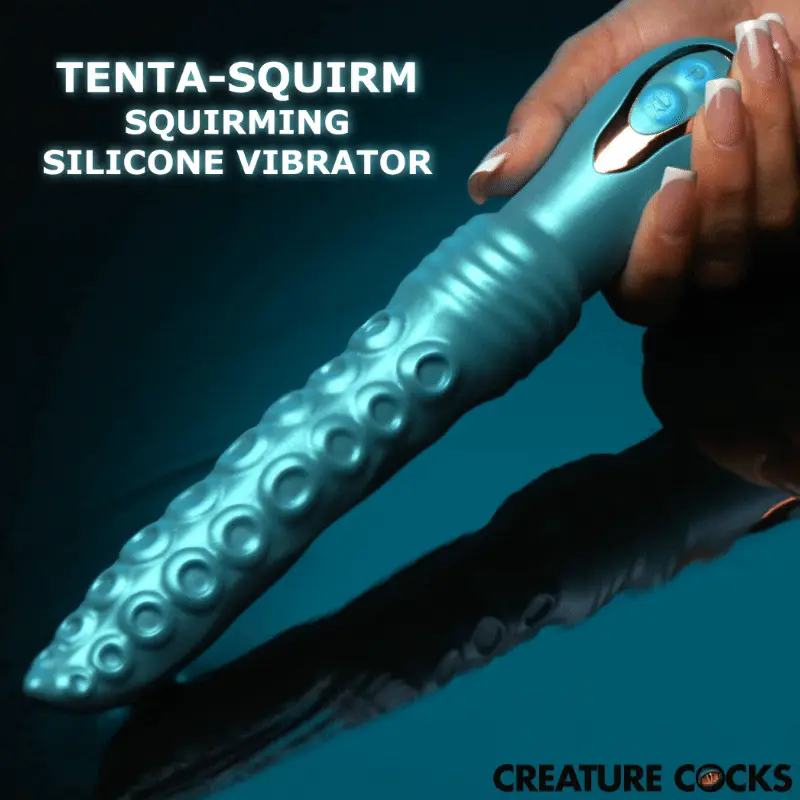 Tenta-Squirm Squirming Rechargeable Silicone Vibrator By Creature Cocks - Image 2