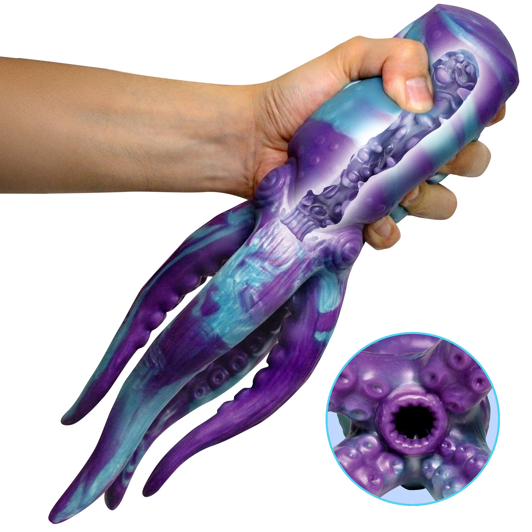 Tenta Stroke Silicone Penis Masturbator By Creature Cocks - Image 3