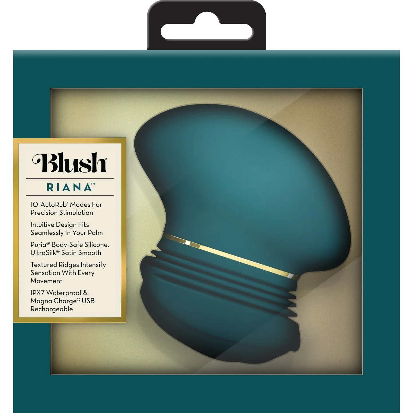 The Blush Collection Riana AutoRubâ„¢ Deep Clitoral Stimulator - Image 16