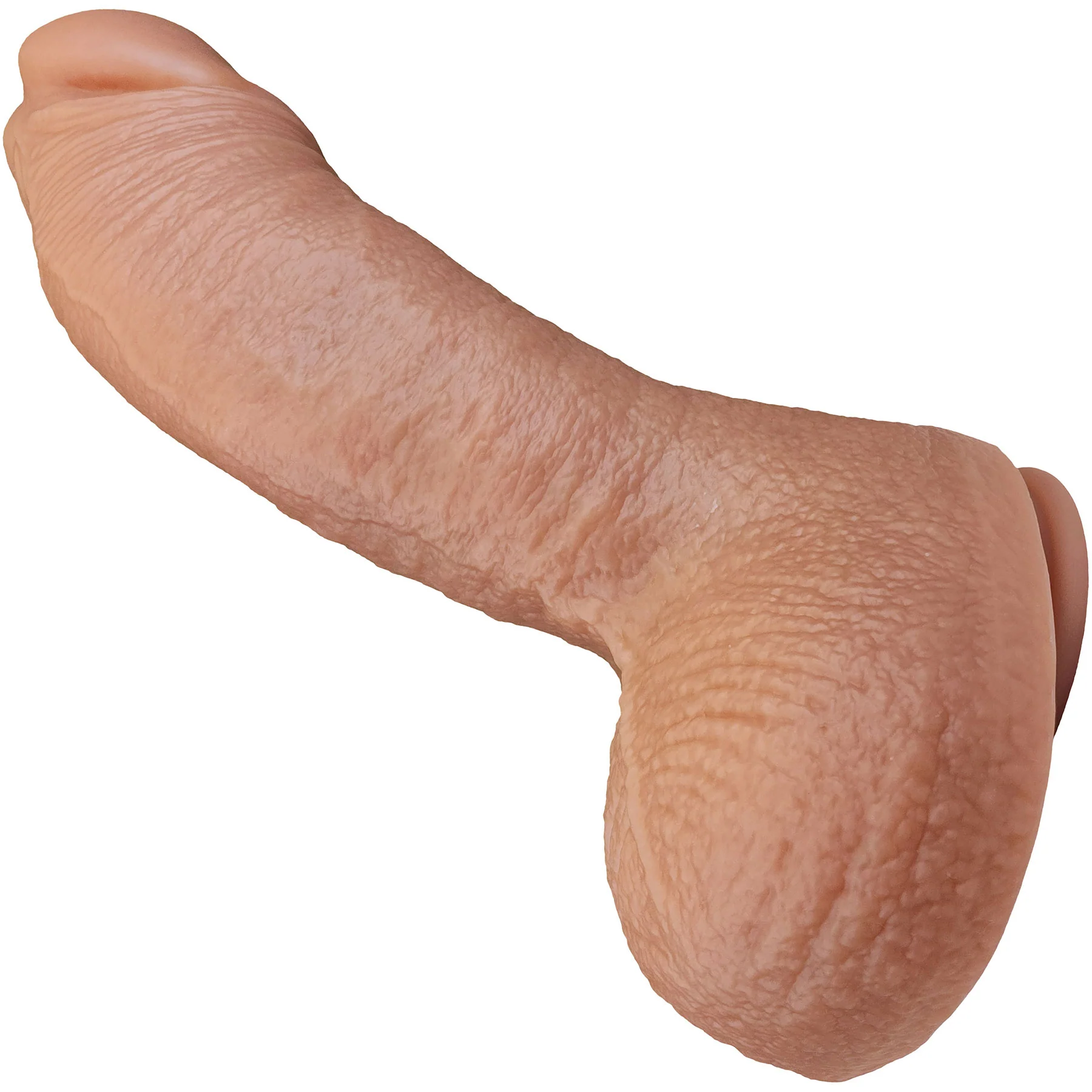 The Chemist 8.5 Inch Silicone Realistic Dual Density Dildo With Balls & Suction Cup Base By Fukena - Image 6