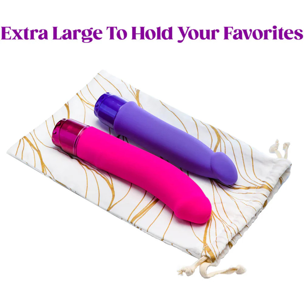 The Collection Cotton Toy Storage Bag by Blush - Embrace - Image 5