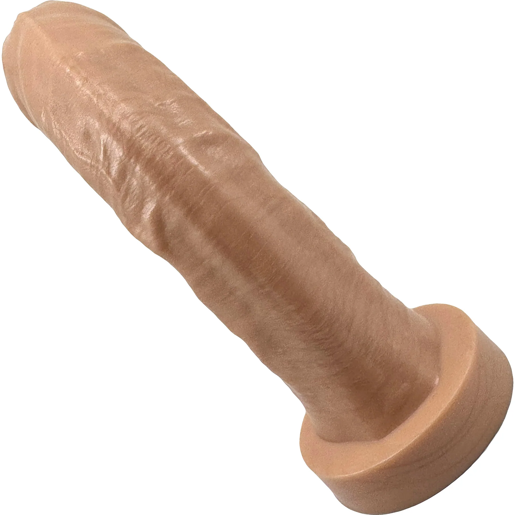 The Dulce Uncut Realistic Large 7.5" Silicone G-Spot Dildo By Uberrime - Image 5