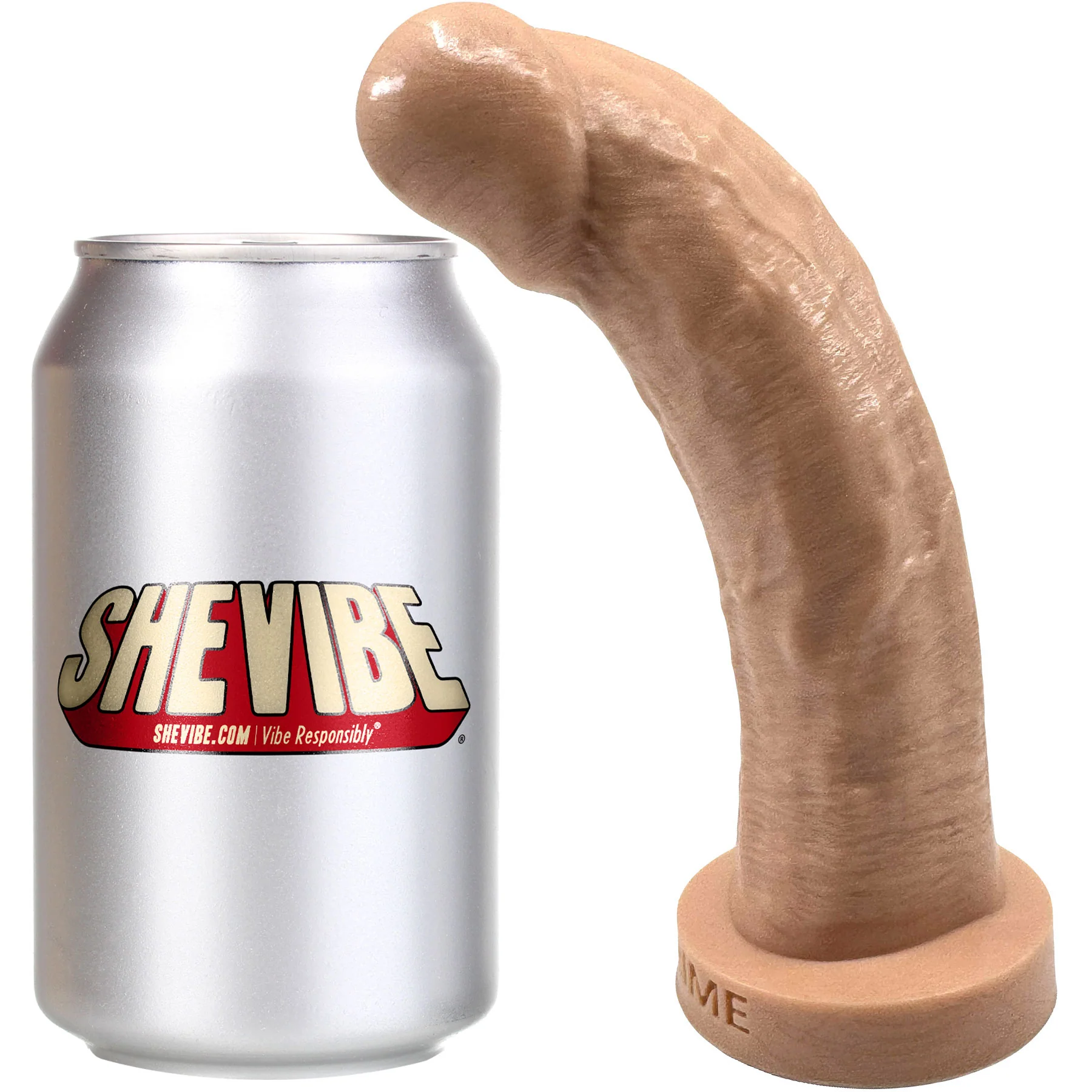 The Dulce Uncut Realistic Small 6.5" Silicone G-Spot Dildo By Uberrime - Image 8