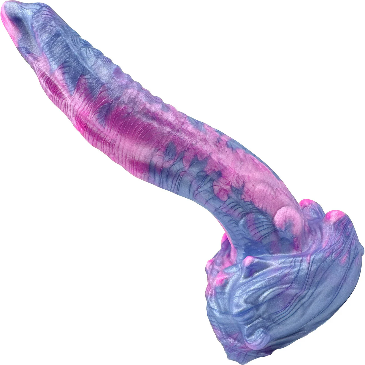 The Machina Biomechanical Alien 7" Silicone Fantasy Dildo By Uberrime - Pink Pony - Image 2