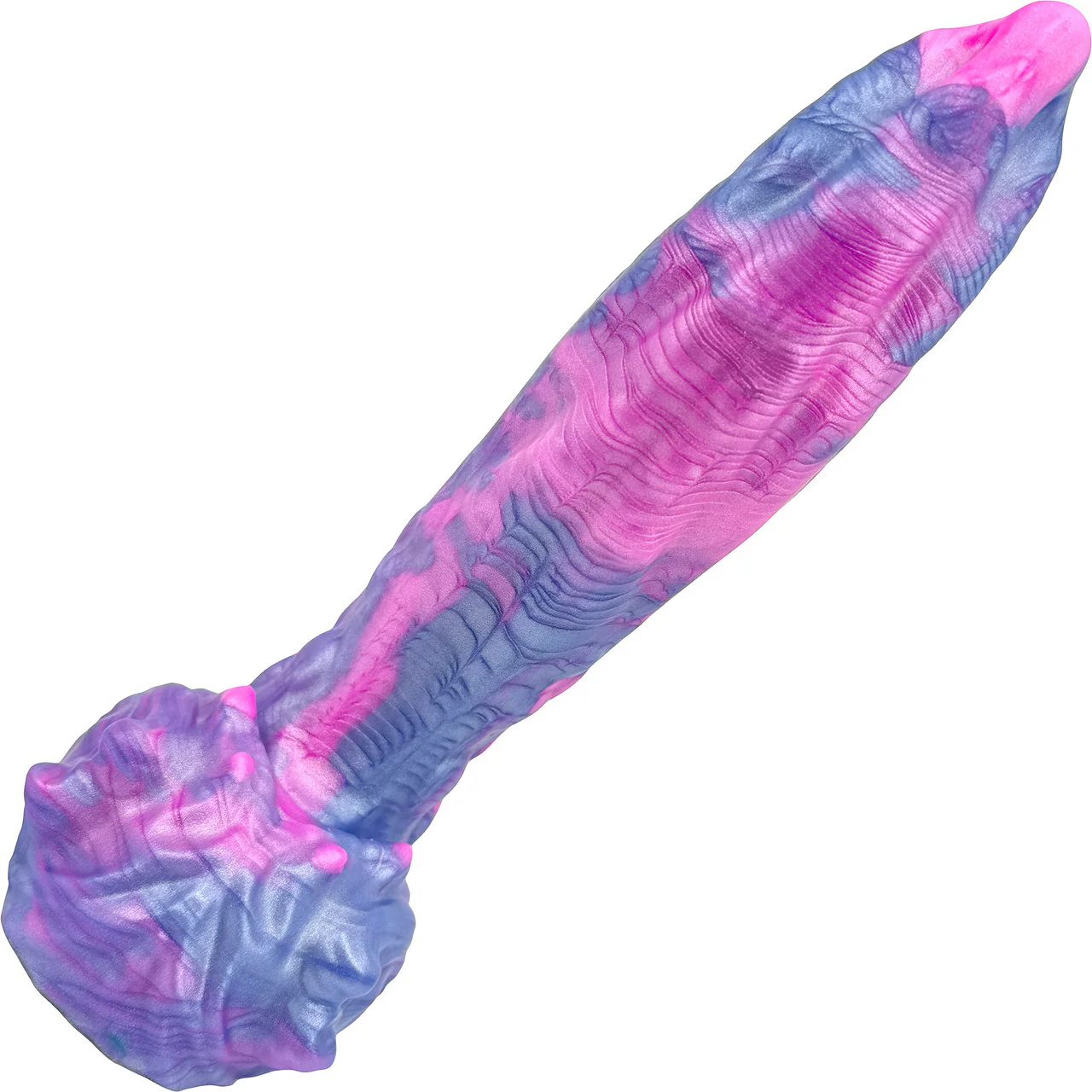 The Machina Biomechanical Alien 7" Silicone Fantasy Dildo By Uberrime - Pink Pony - Image 3