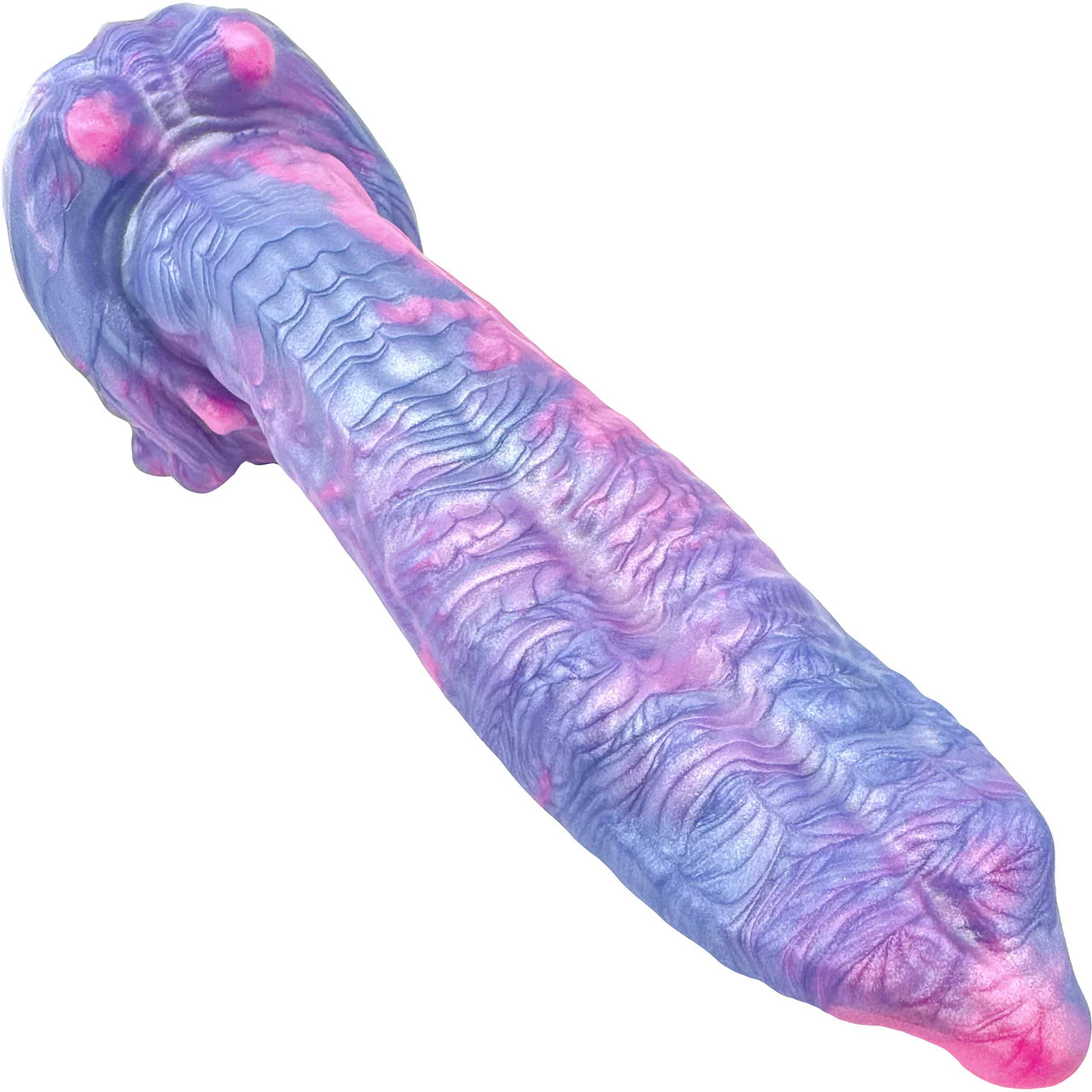 The Machina Biomechanical Alien 7" Silicone Fantasy Dildo By Uberrime - Pink Pony - Image 4