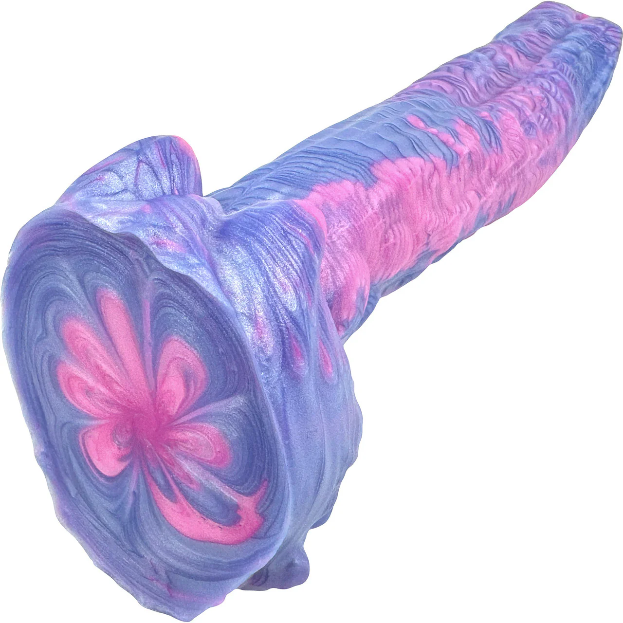 The Machina Biomechanical Alien 7" Silicone Fantasy Dildo By Uberrime - Pink Pony - Image 5