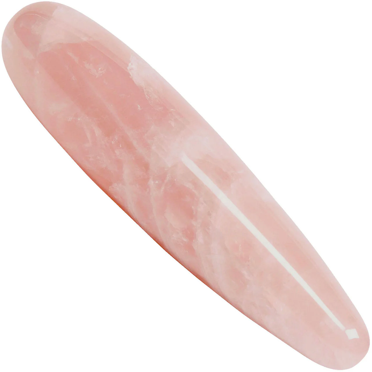 The Original Heart Rose Quartz Crystal Dildo By Chakrubs - Image 2