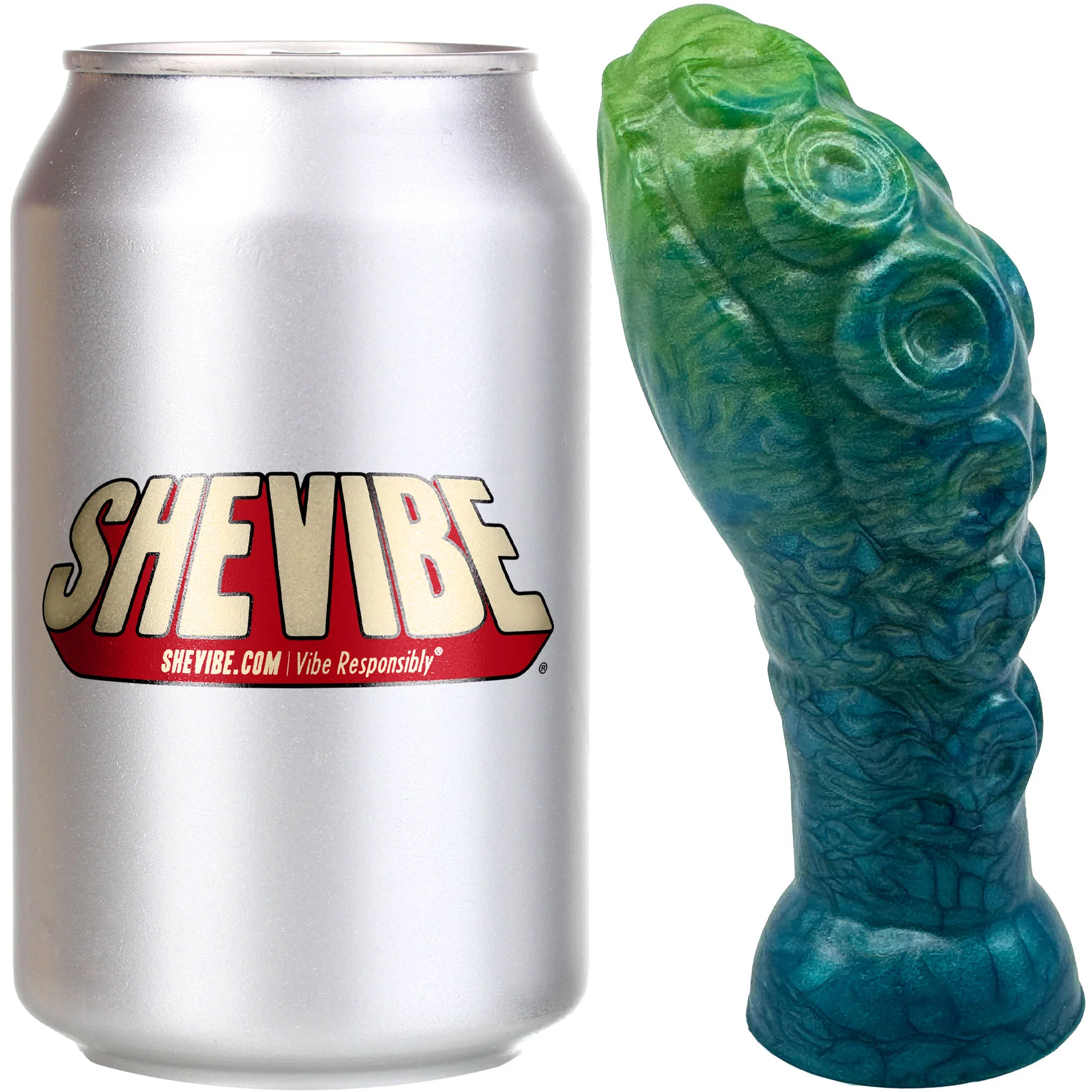The Thetis Tentacle 5.5" Large Silicone Vaginal Plug By Uberrime - Image 8