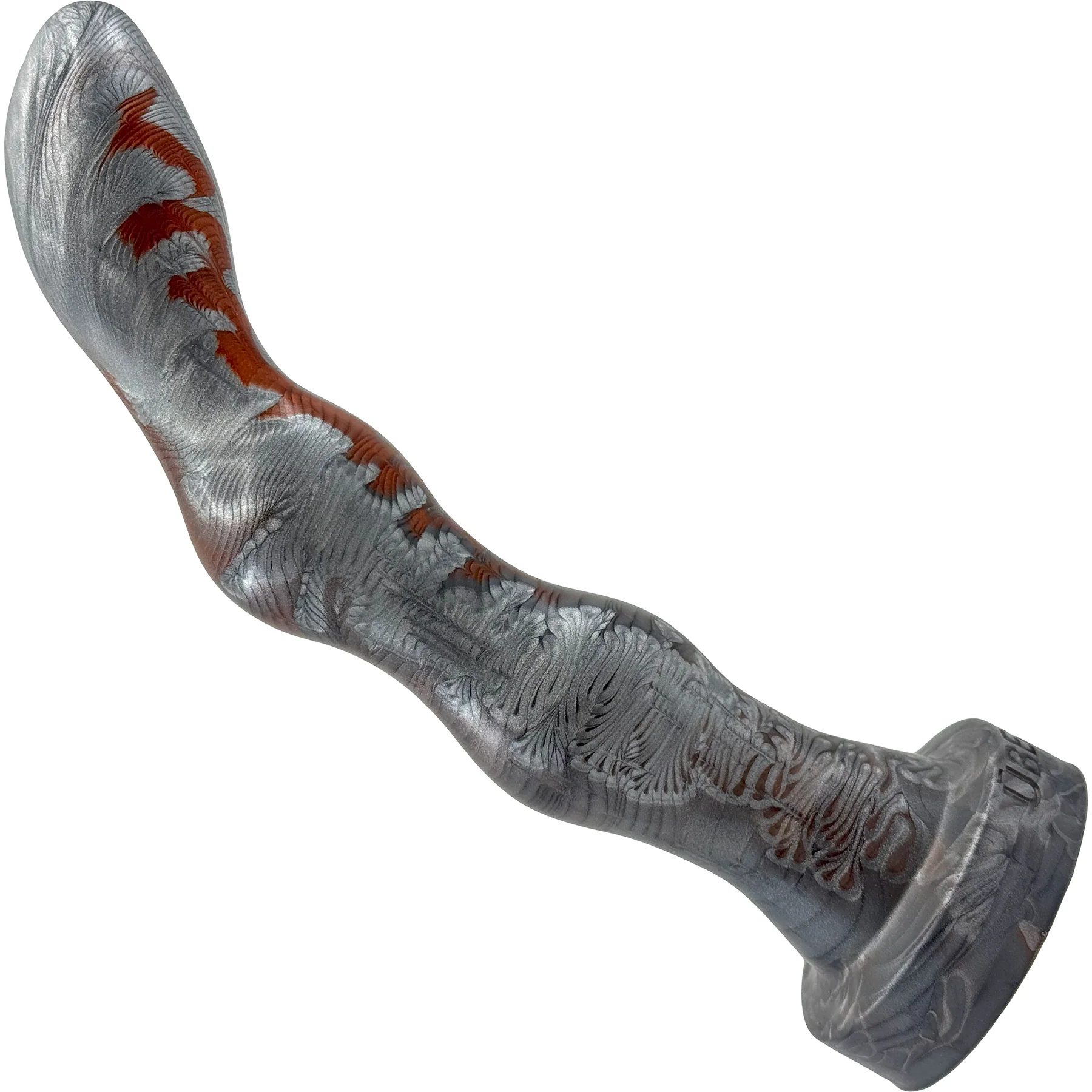 The Tris Silicone Pegging & Anal Dildo By Uberrime - Large - Image 2