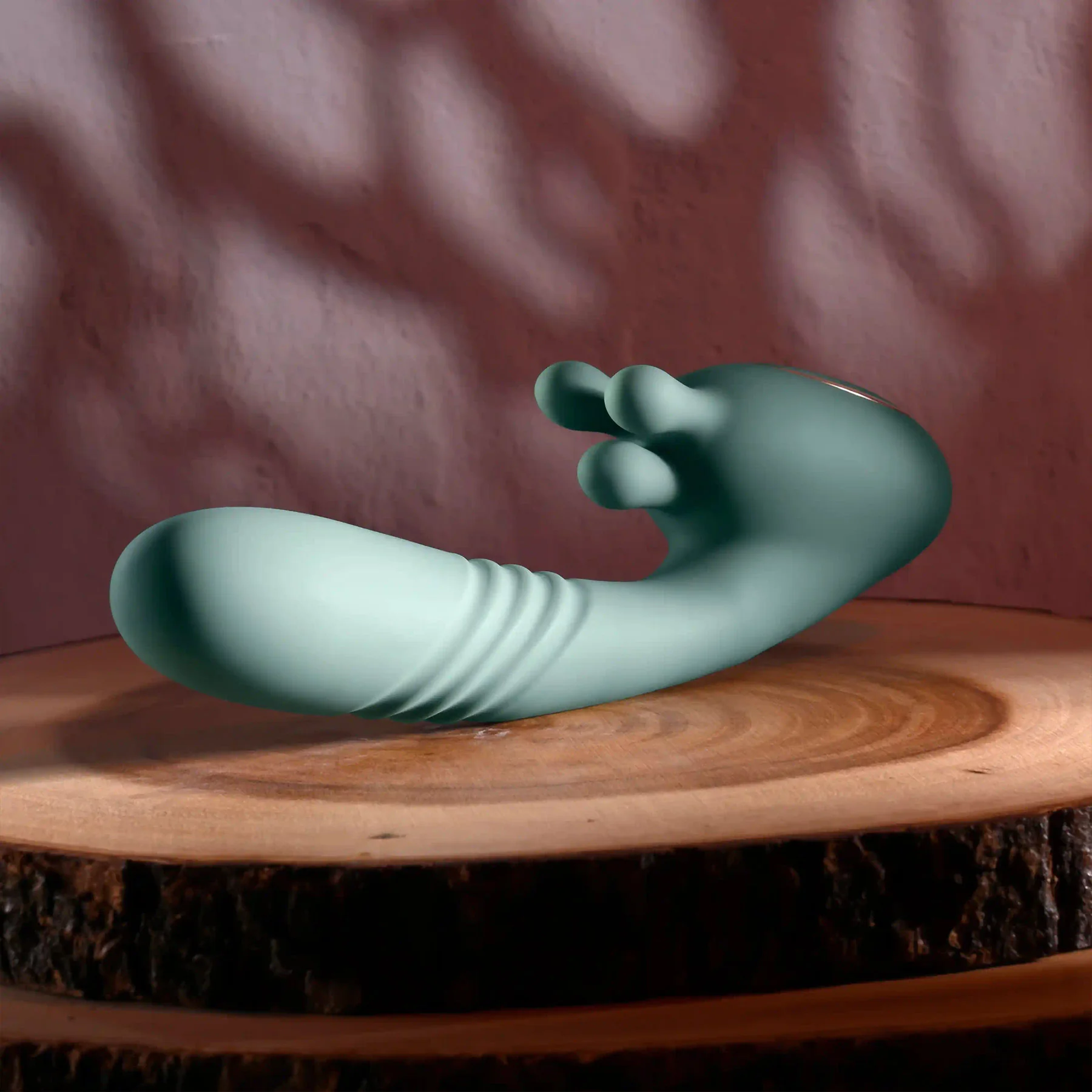 Thrust Into Ecstasy Rechargeable Silicone Rabbit Vibrator By Evolved Novelties - Image 12