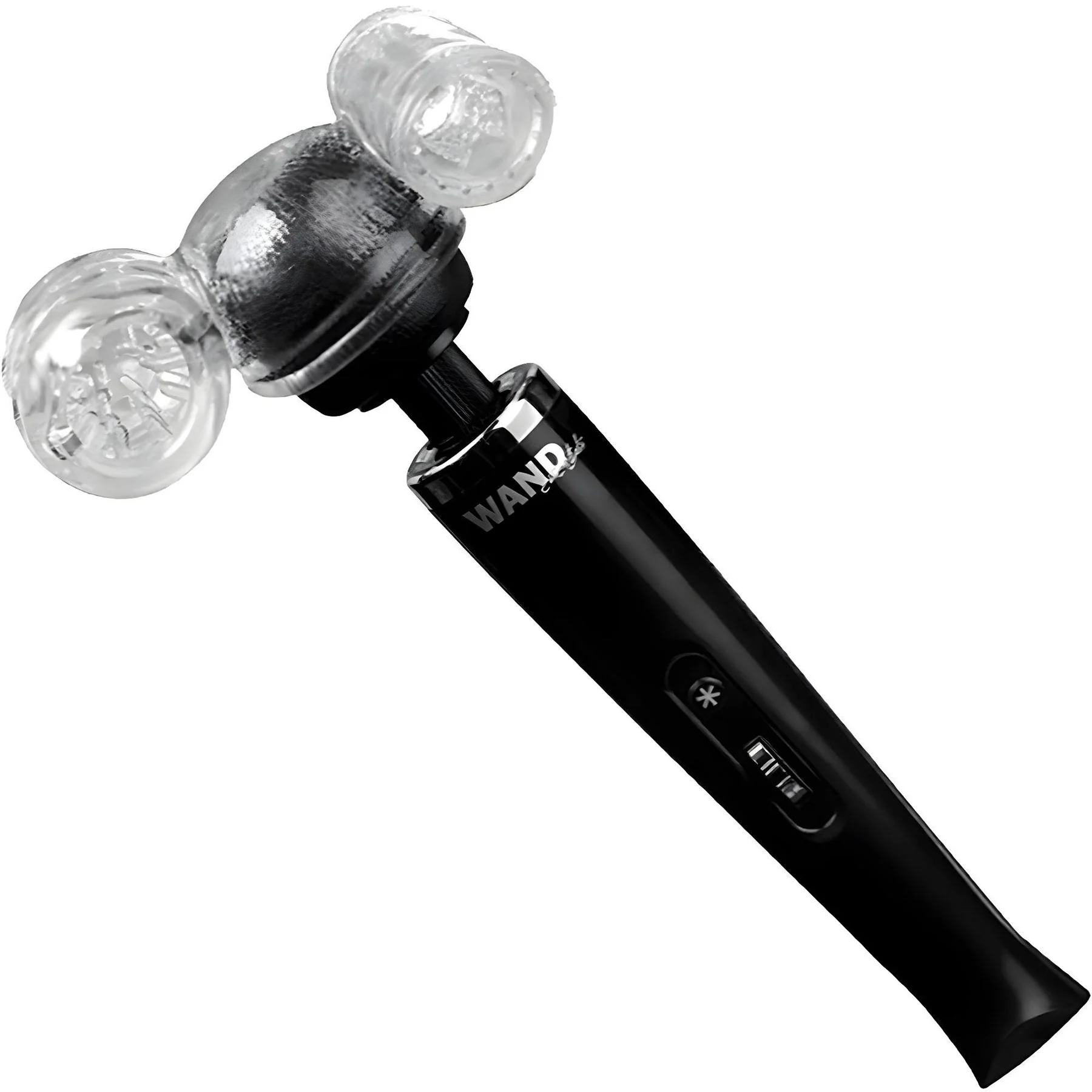 Twin Turbo Strokers 2 in 1 Wand Attachment By Wand Essentials - Image 3