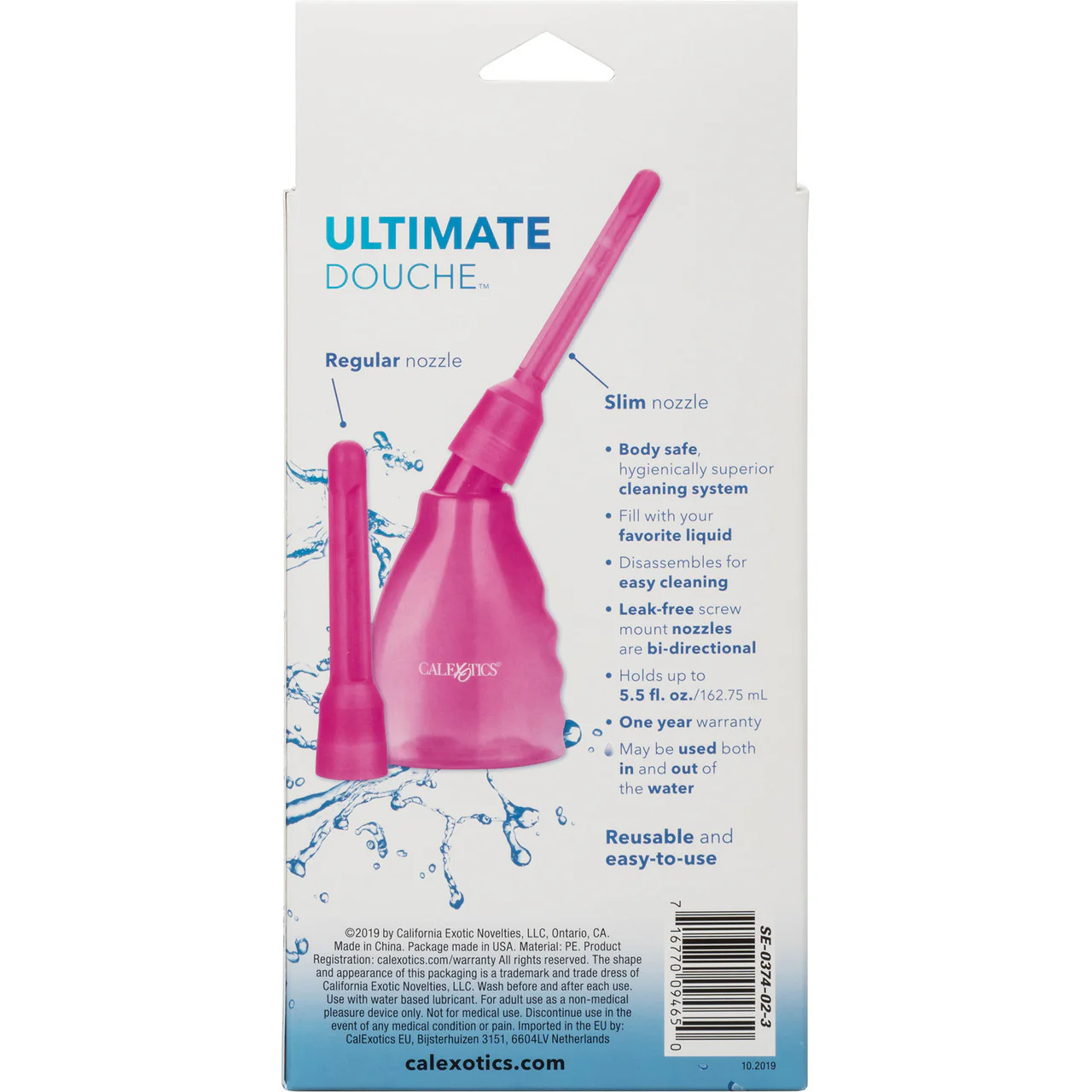 Ultimate Douche Hygienic Cleaning System by CalExotics - Purple - Image 7