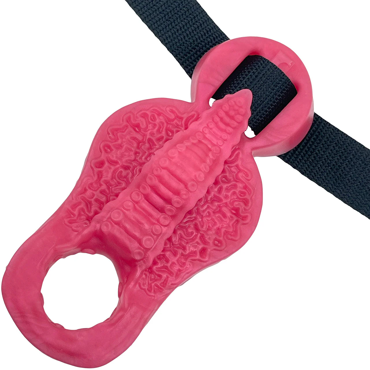Uncover Creations Tentacle Grinder Cock Ring - Red Fusion - Image 4